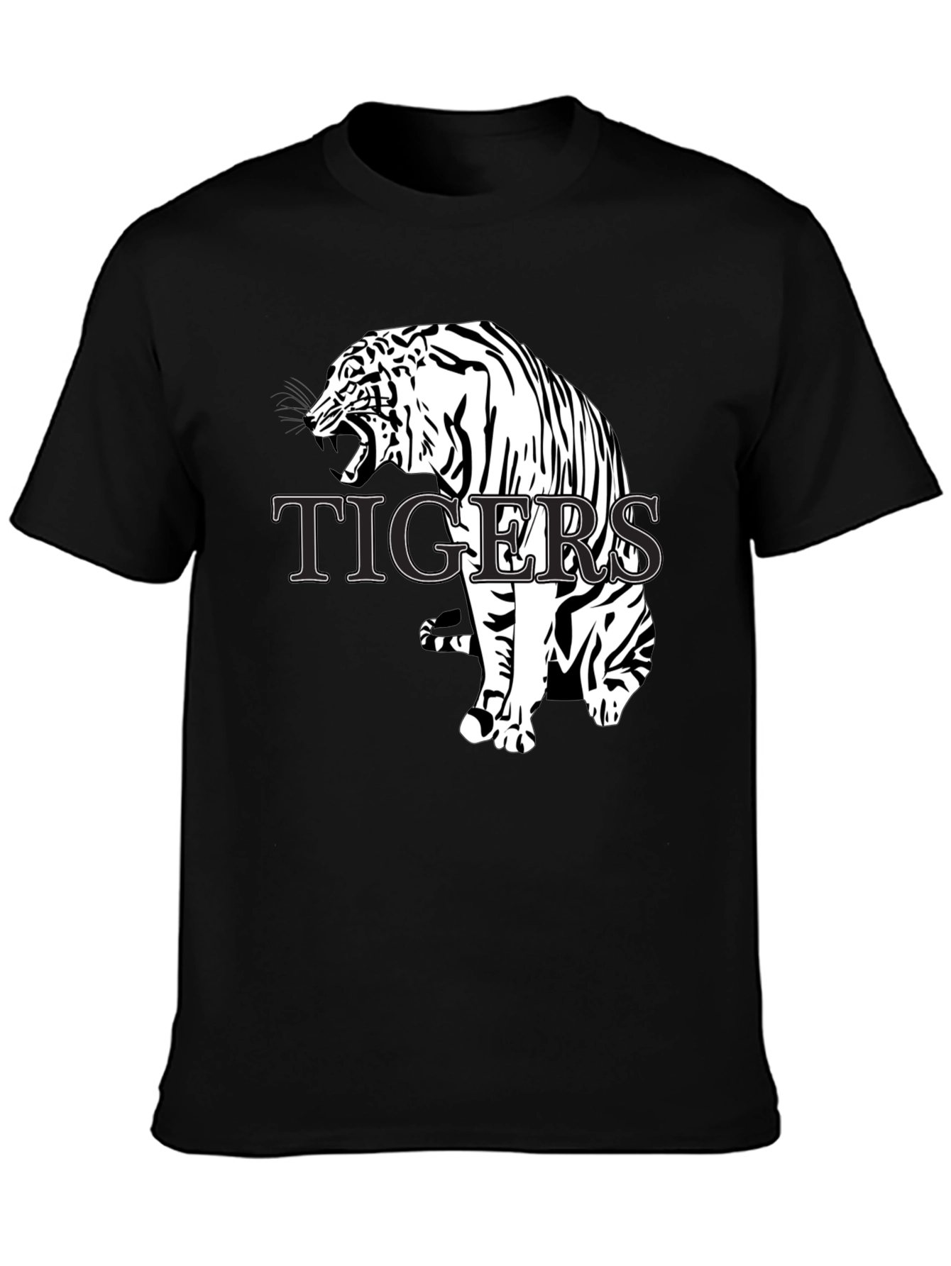 Tiger Graphic T-Shirt - Bold Animal Print Tee