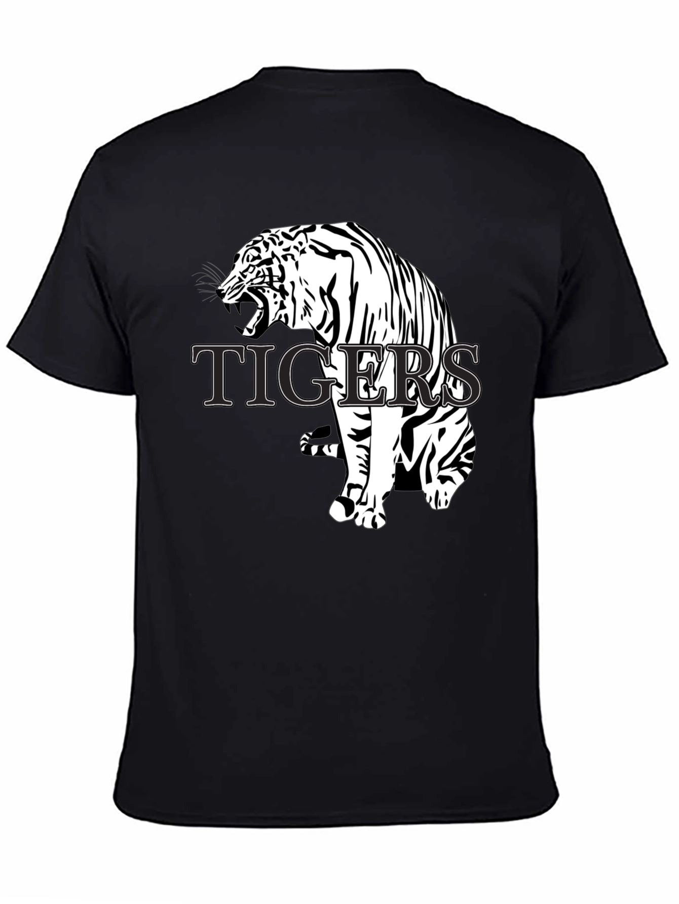 Tiger Graphic T-Shirt - Bold Animal Print Tee