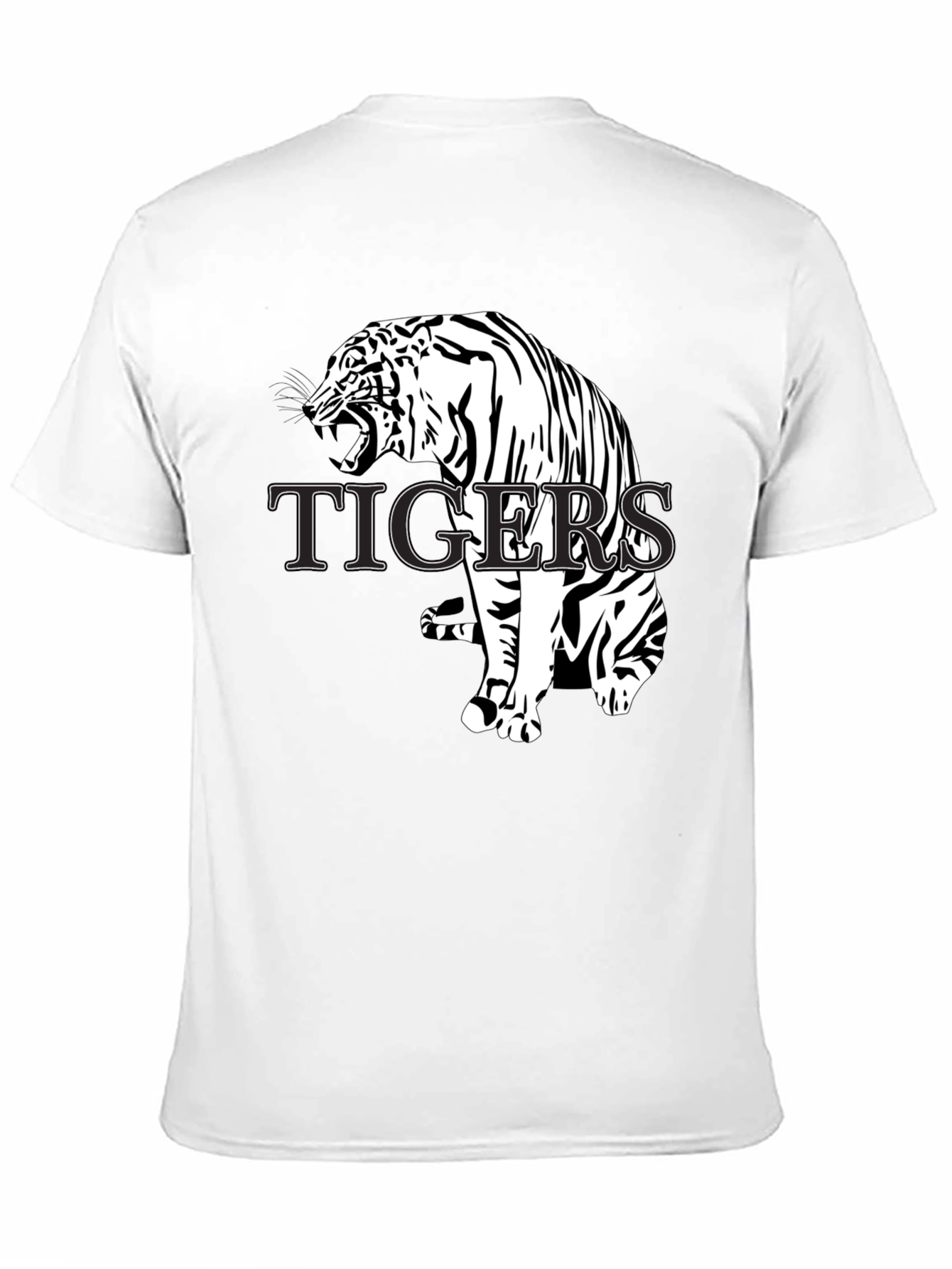 Tiger Graphic T-Shirt - Bold Animal Print Tee