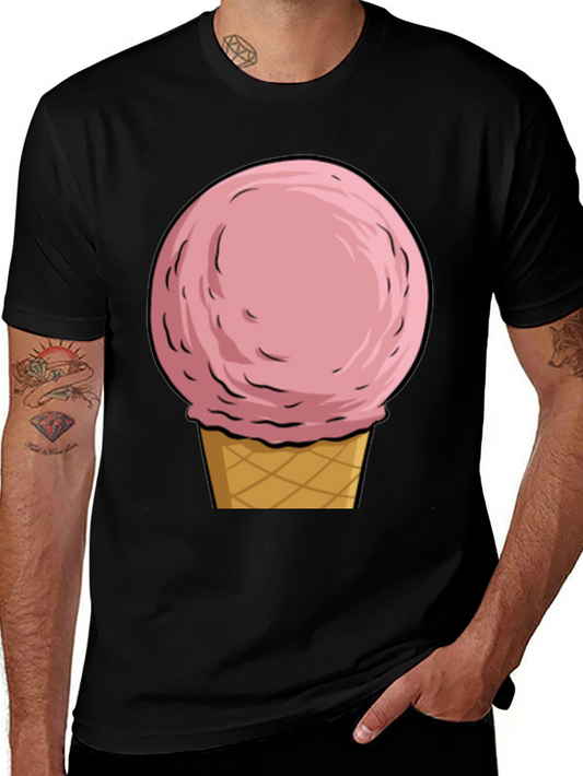Ice Cream Graphic Tee - Summer Fun