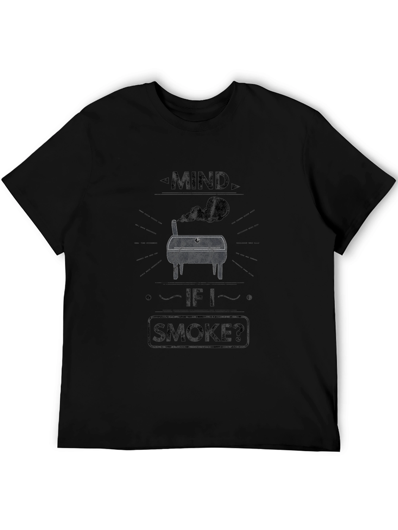 Mind If I Smoke? BBQ Graphic T-Shirt