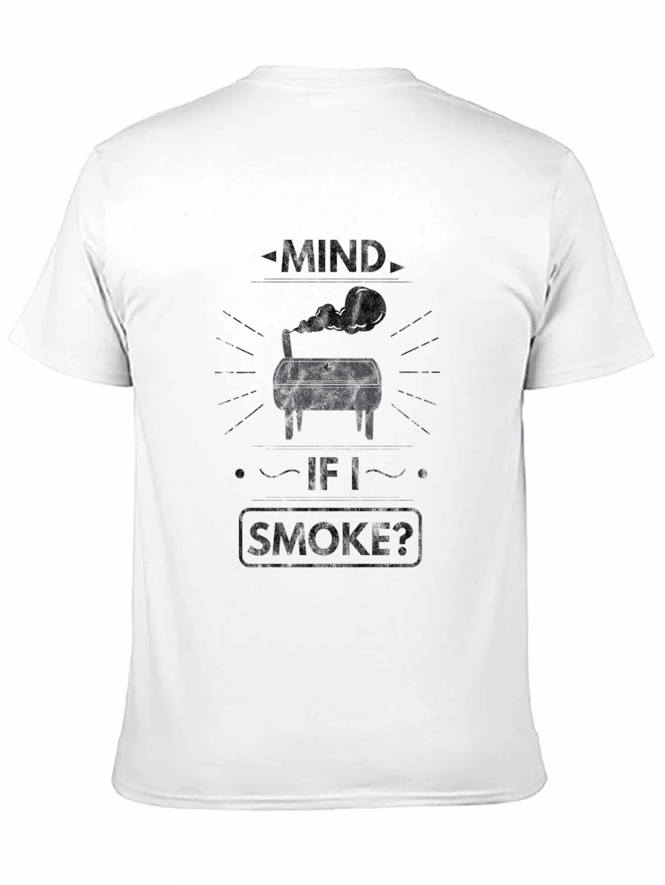 Mind If I Smoke? BBQ Graphic T-Shirt