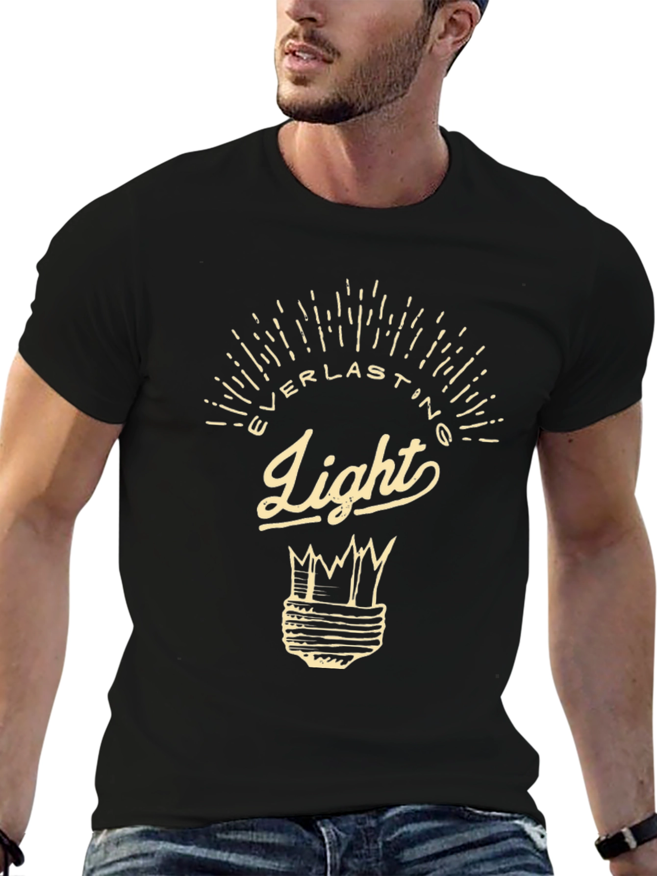 Everlasting Light Graphic Tee - Unique Design