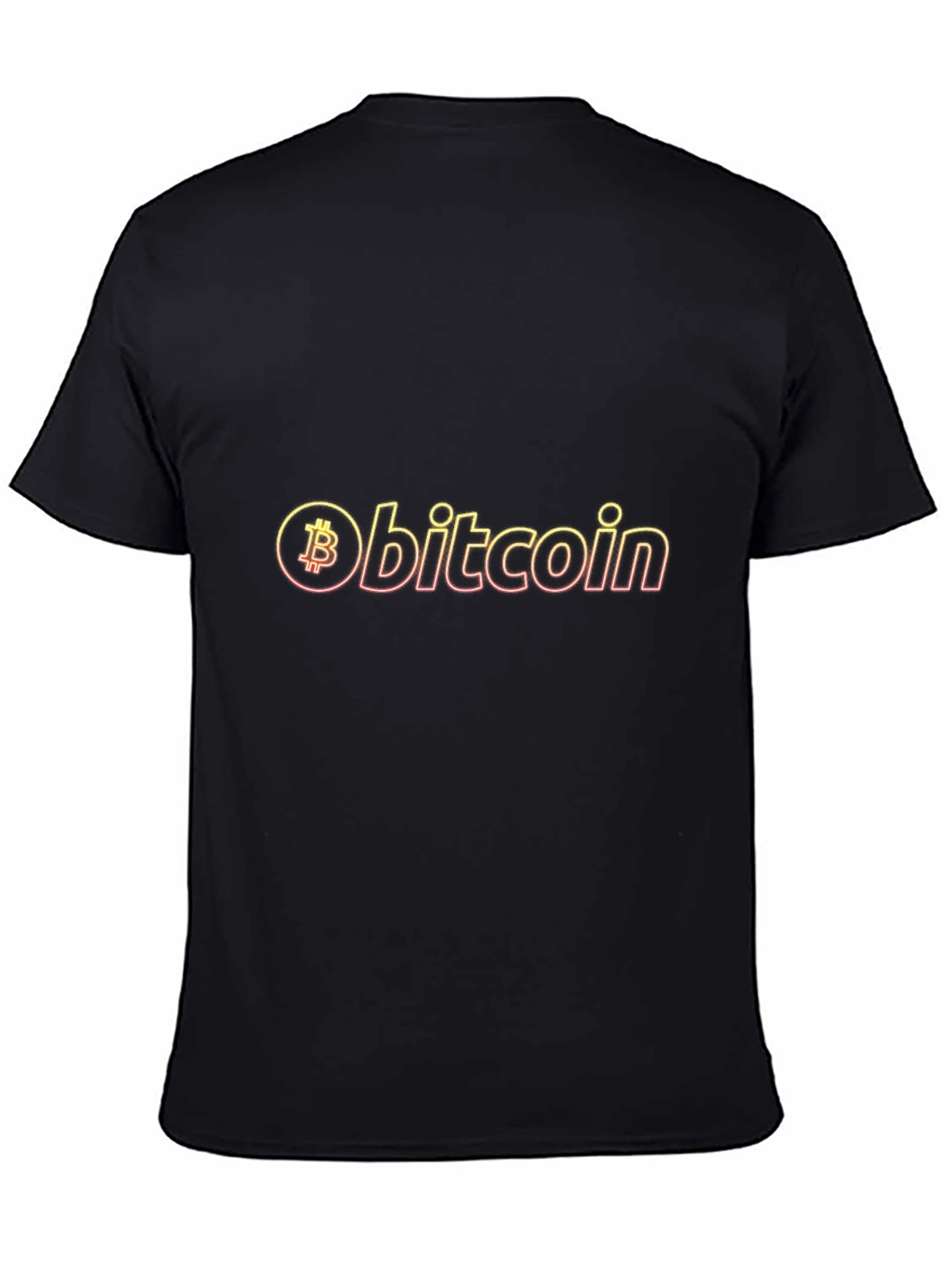 Bitcoin Crypto Black T-Shirt
