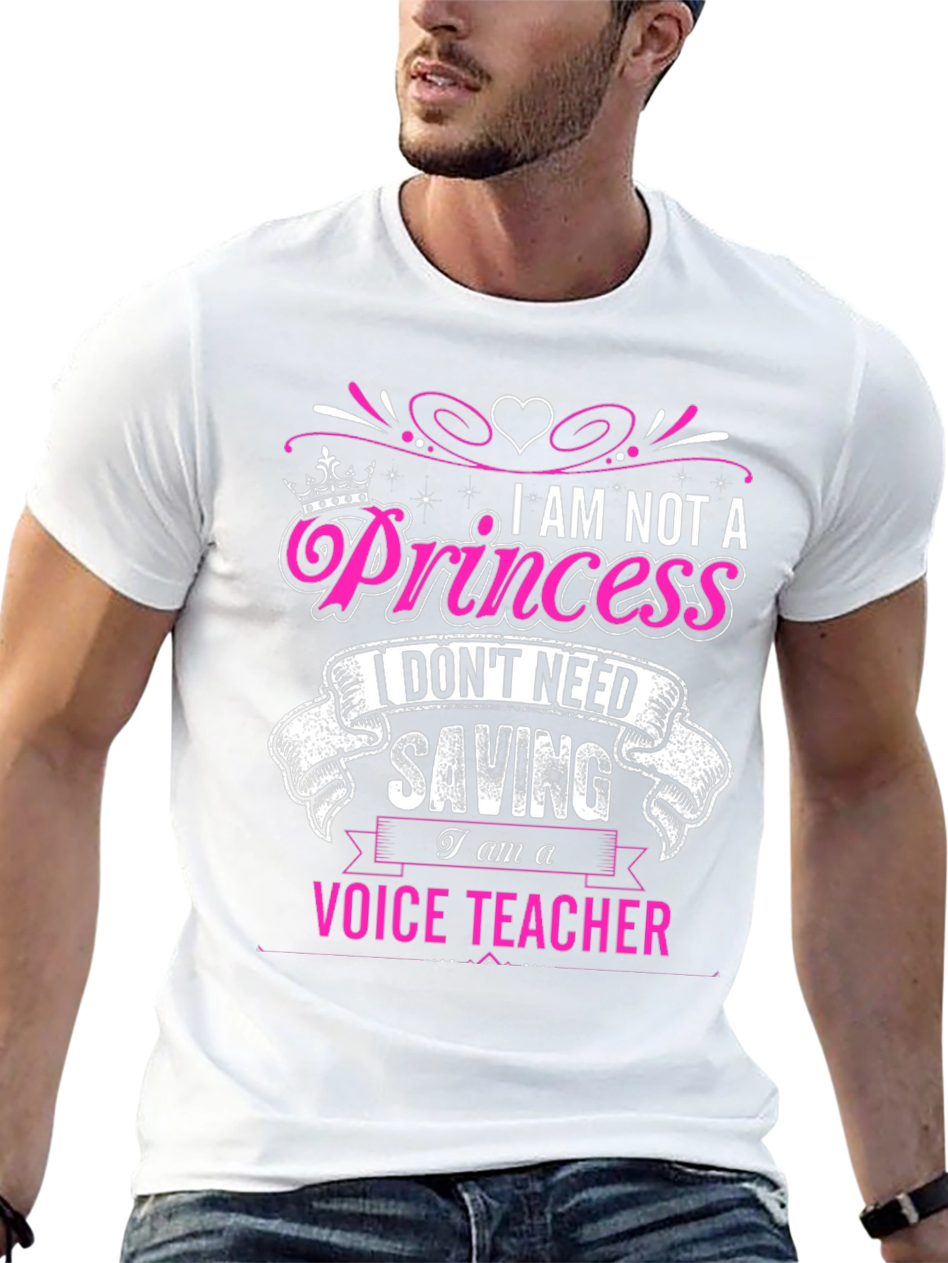 I am not a Princess Voice Teacher T-Shirt