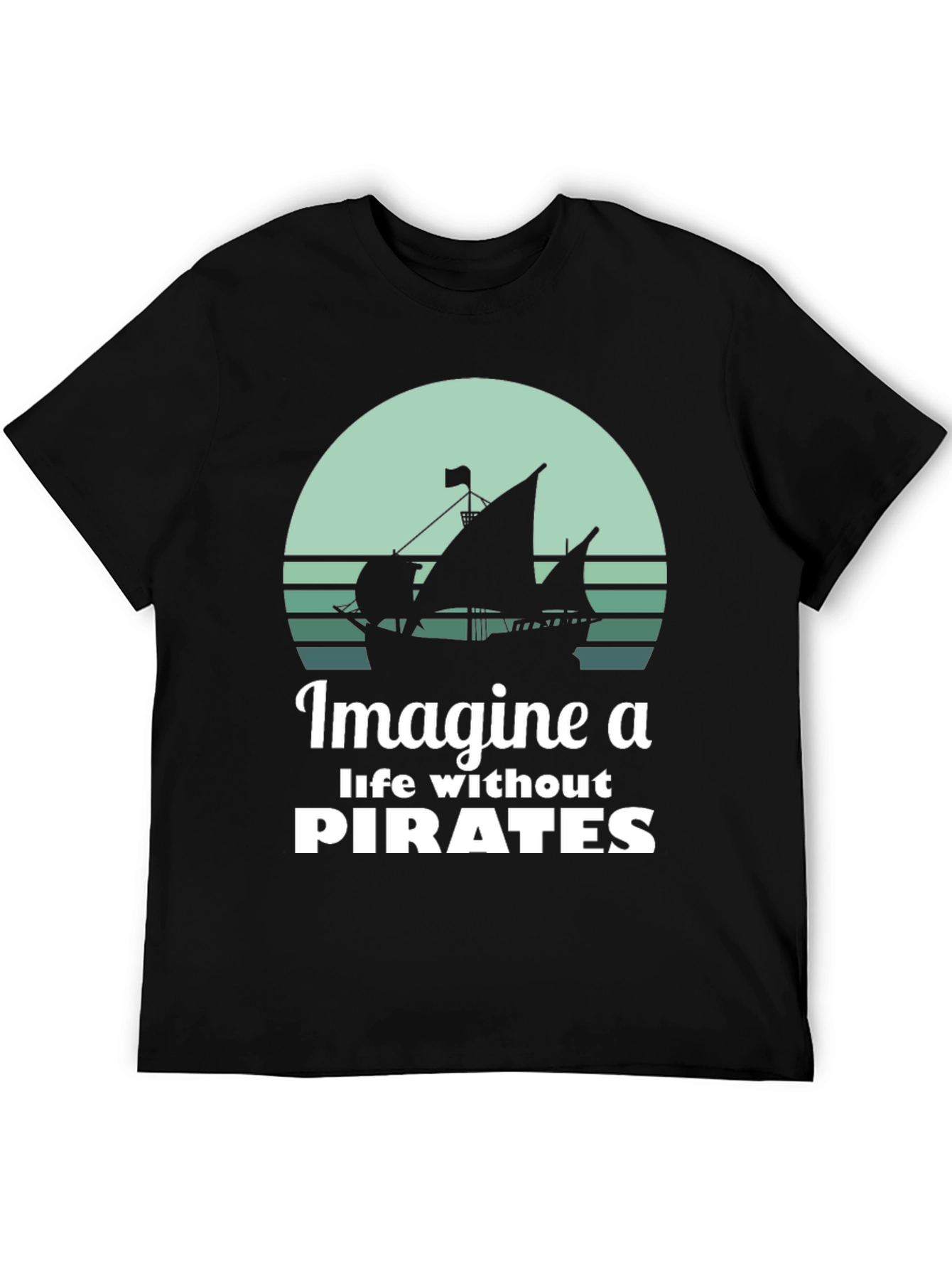 Imagine A Life Without Pirates Graphic Tee