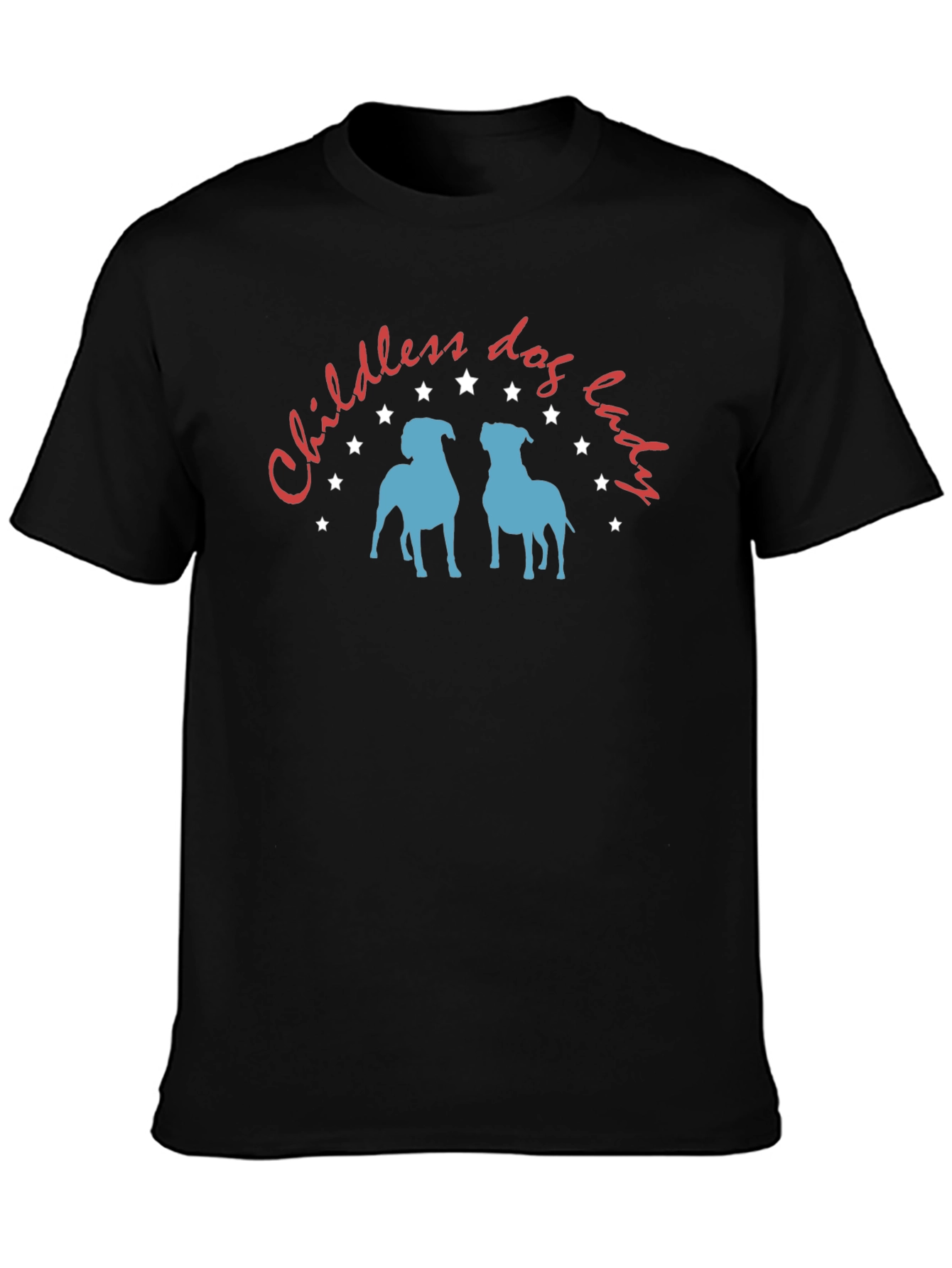 Childless Dog Lady Graphic Tee