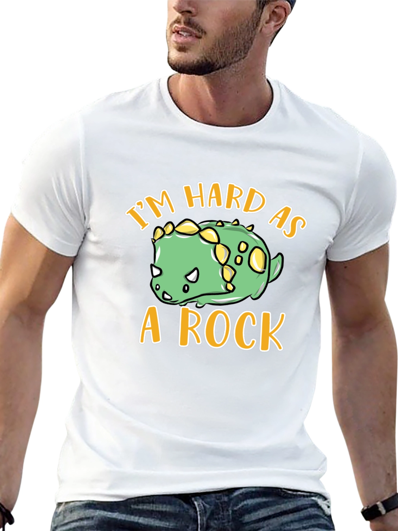 Im Hard As A Rock Dino T-Shirt