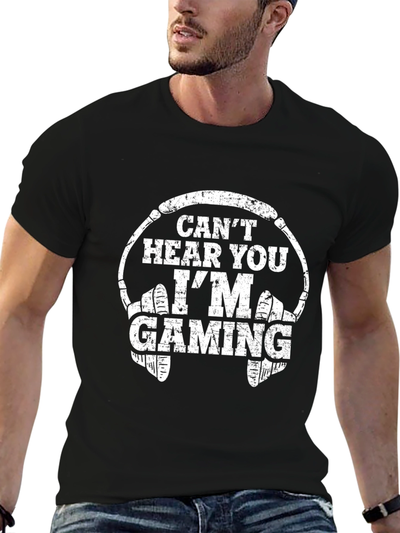 Im Gaming T-Shirt - Gamer Headphones Graphic Tee