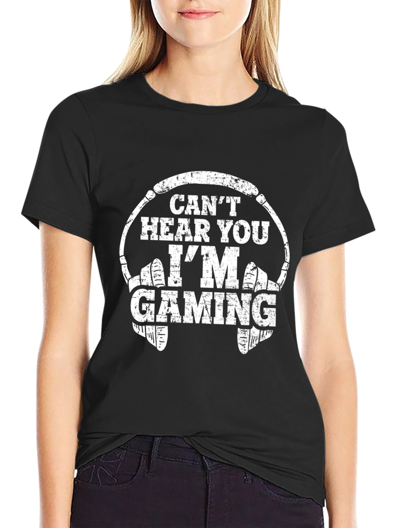 Im Gaming T-Shirt - Gamer Headphones Graphic Tee