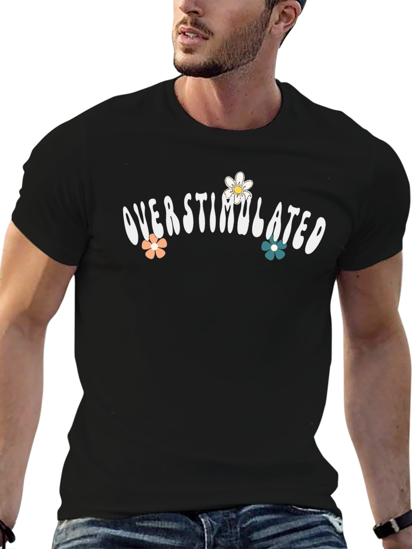 Overstimulated Graphic Tee - Trendy Comfort