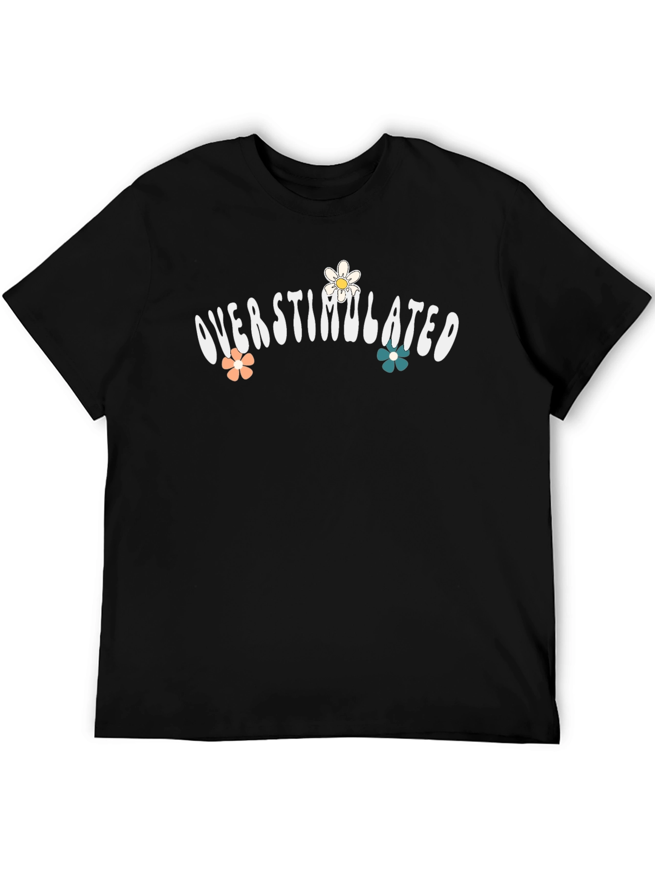 Overstimulated Graphic Tee - Trendy Comfort