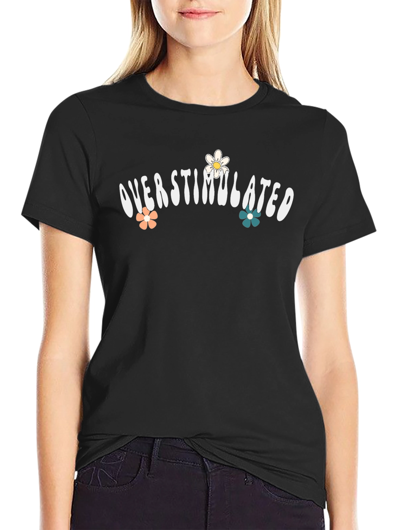 Overstimulated Graphic Tee - Trendy Comfort