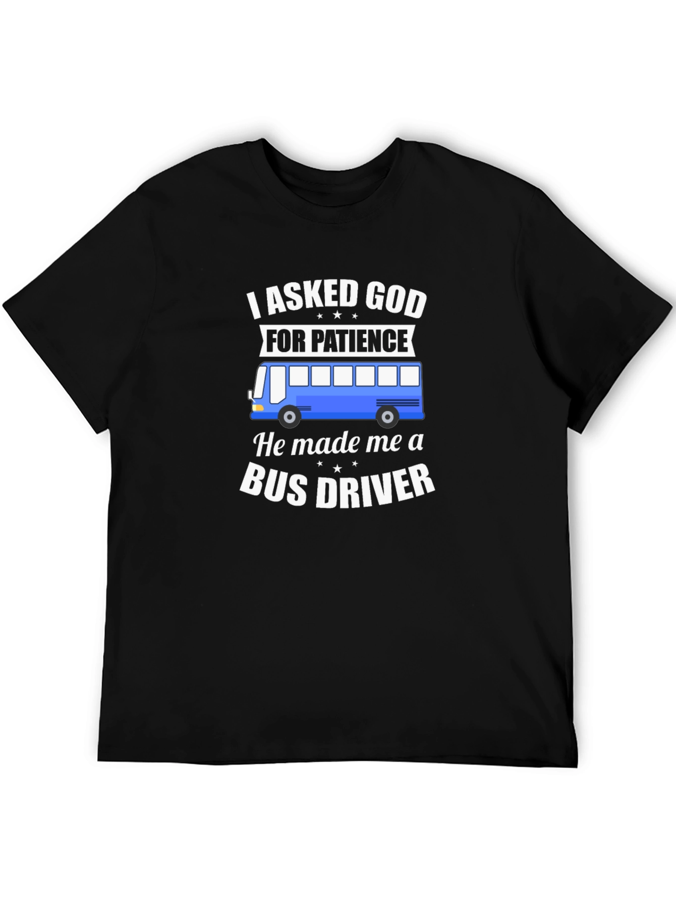 Funny Bus Driver Graphic T-Shirt