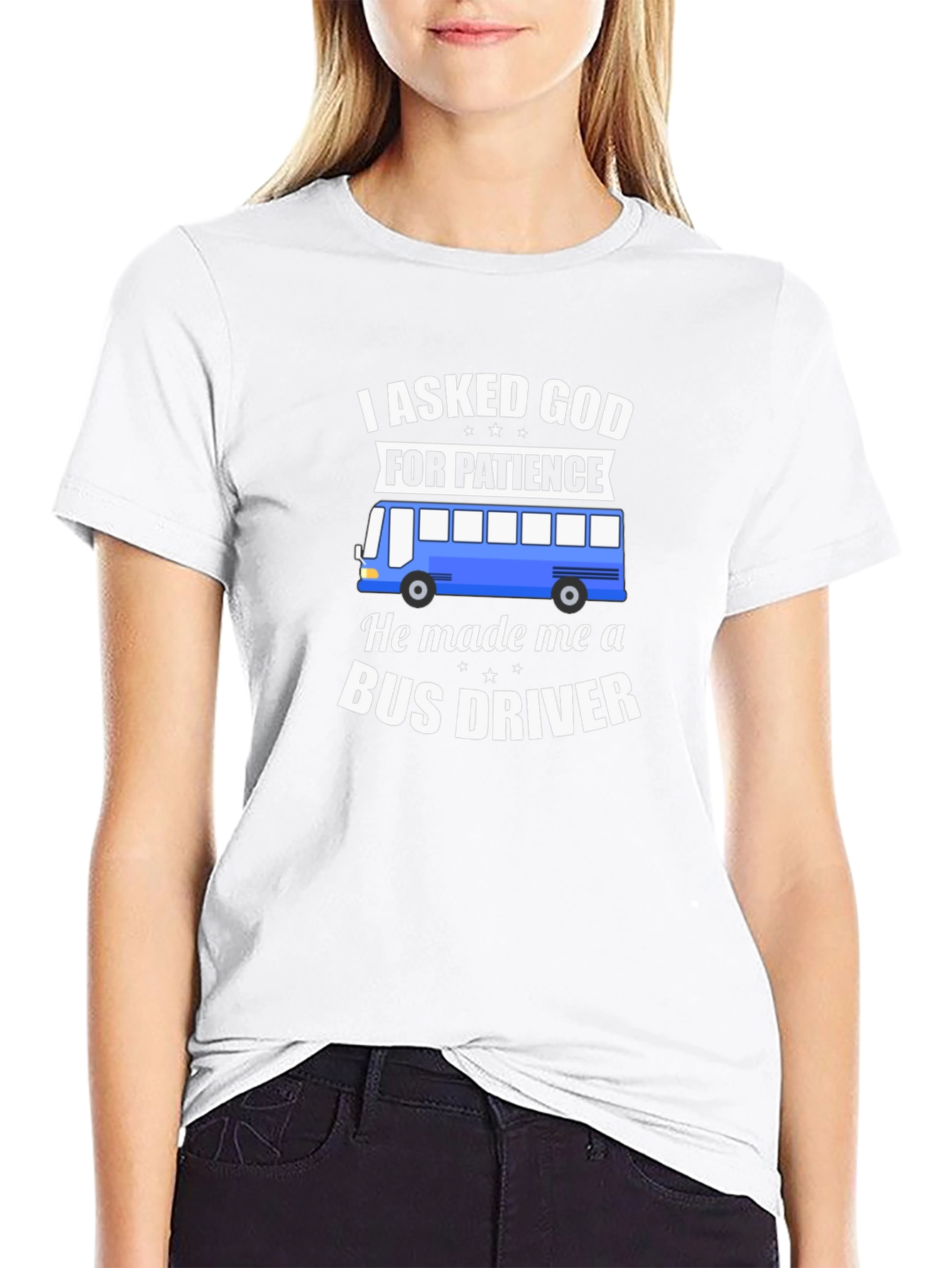 Funny Bus Driver Graphic T-Shirt