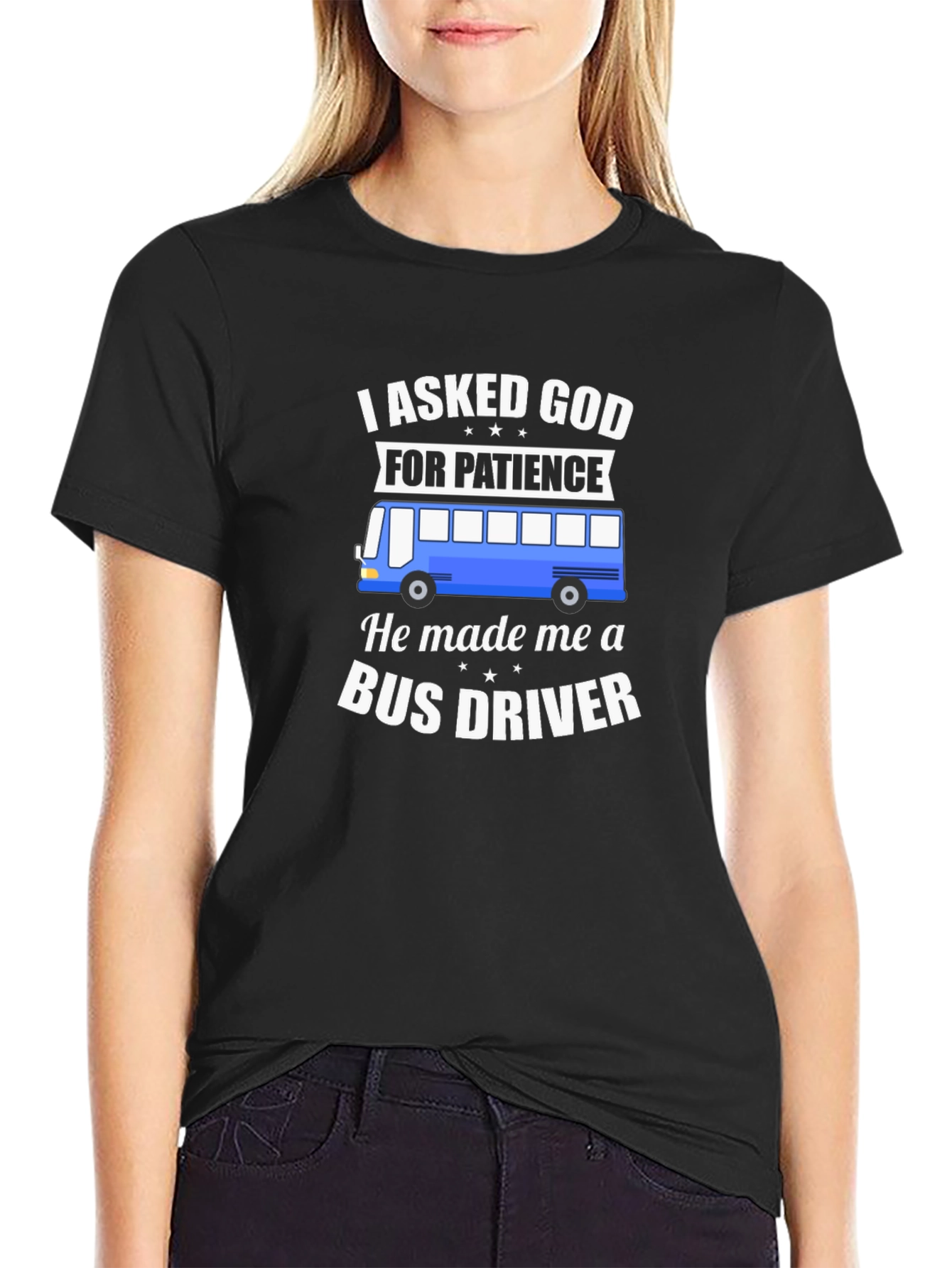 Funny Bus Driver Graphic T-Shirt