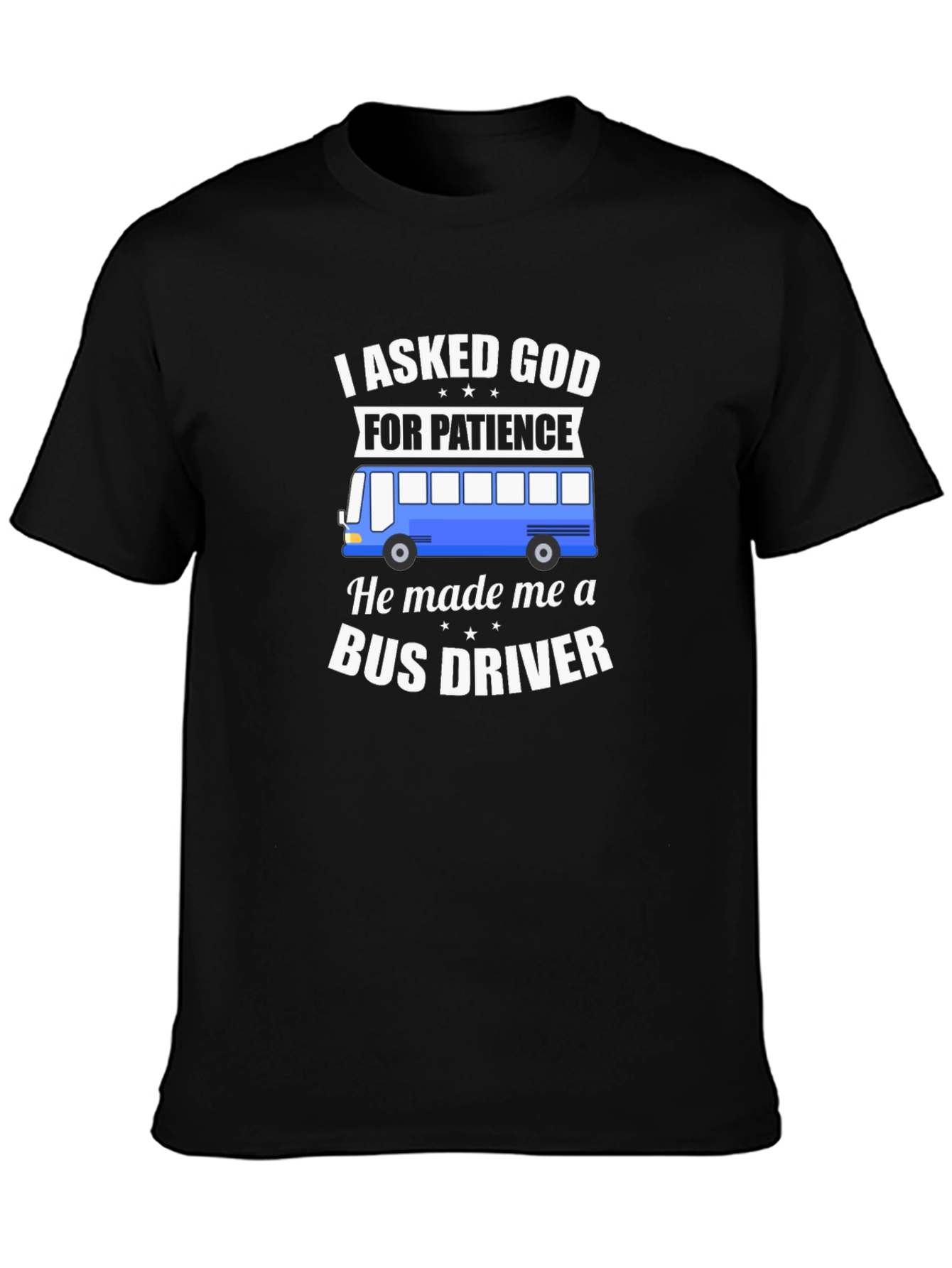 Funny Bus Driver Graphic T-Shirt