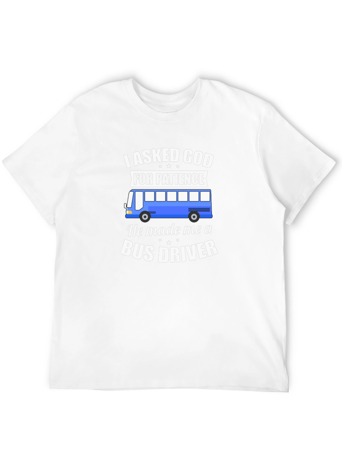 Funny Bus Driver Graphic T-Shirt