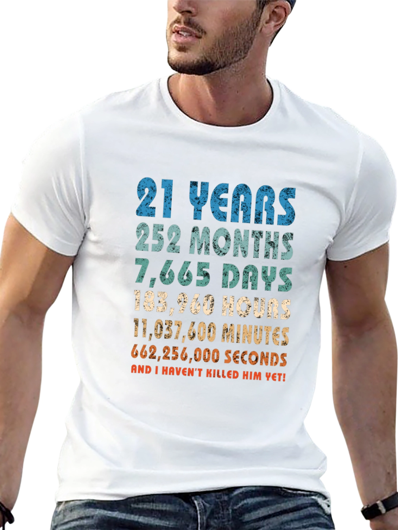 21st Birthday Gag Gift T-Shirt - Funny Anniversary