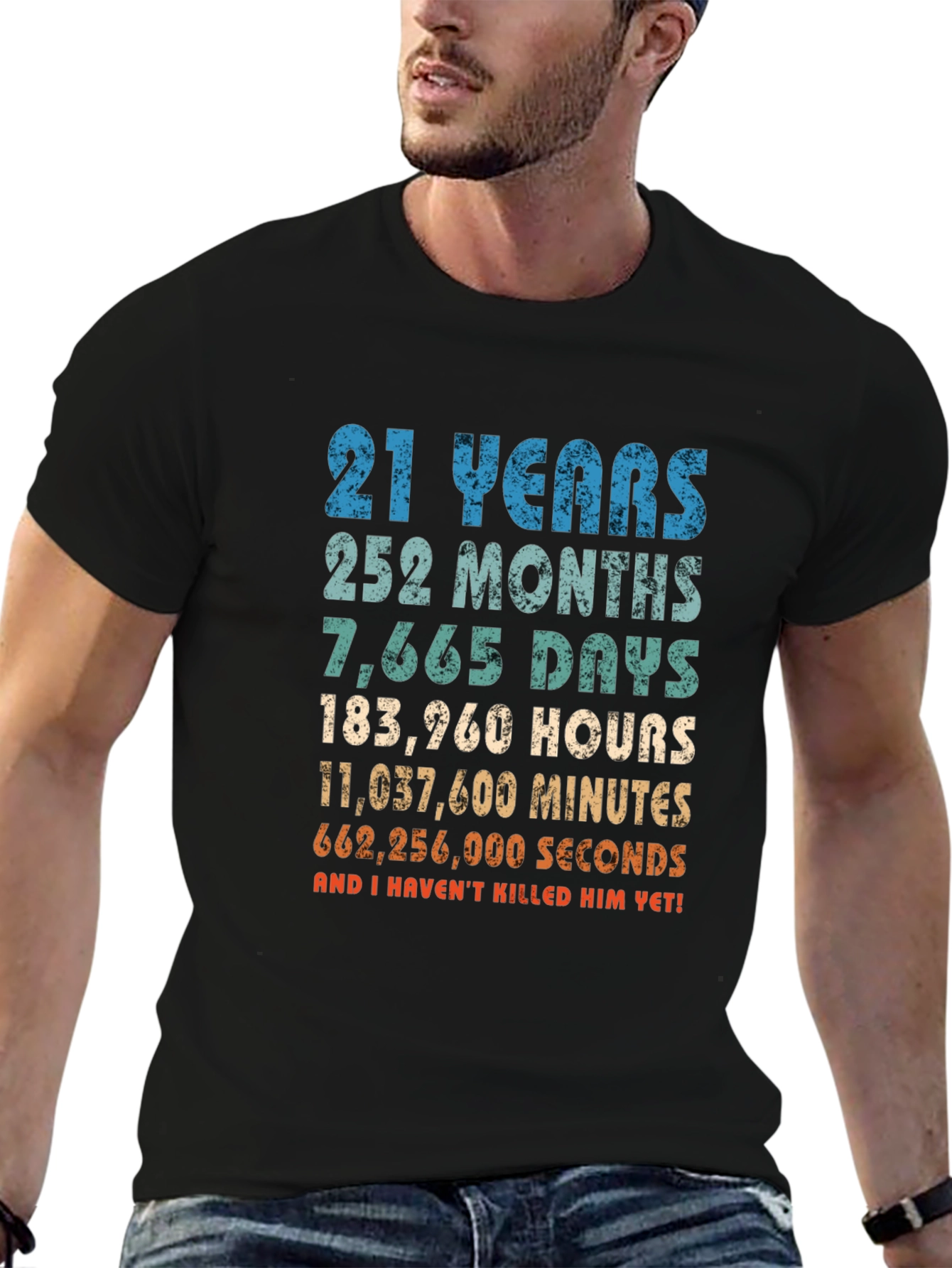 21st Birthday Gag Gift T-Shirt - Funny Anniversary