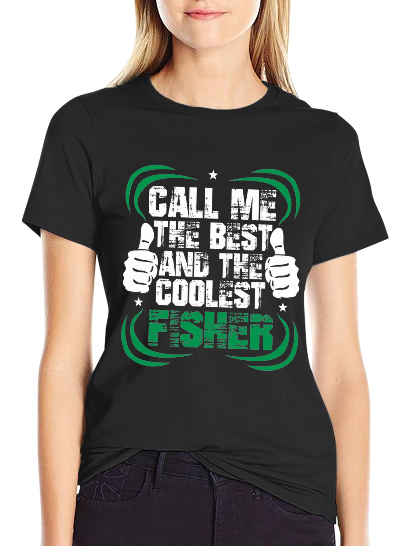 Best Fisher Graphic T-Shirt - Fishing Lover Tee