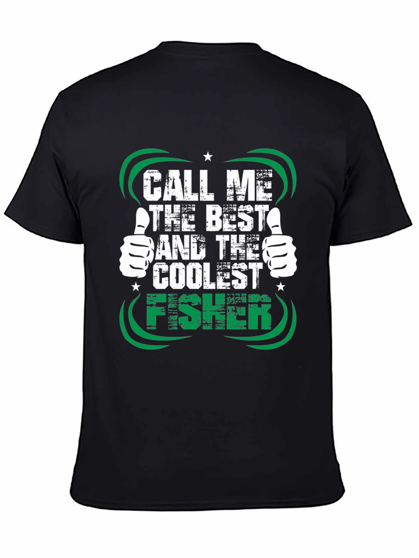 Best Fisher Graphic T-Shirt - Fishing Lover Tee