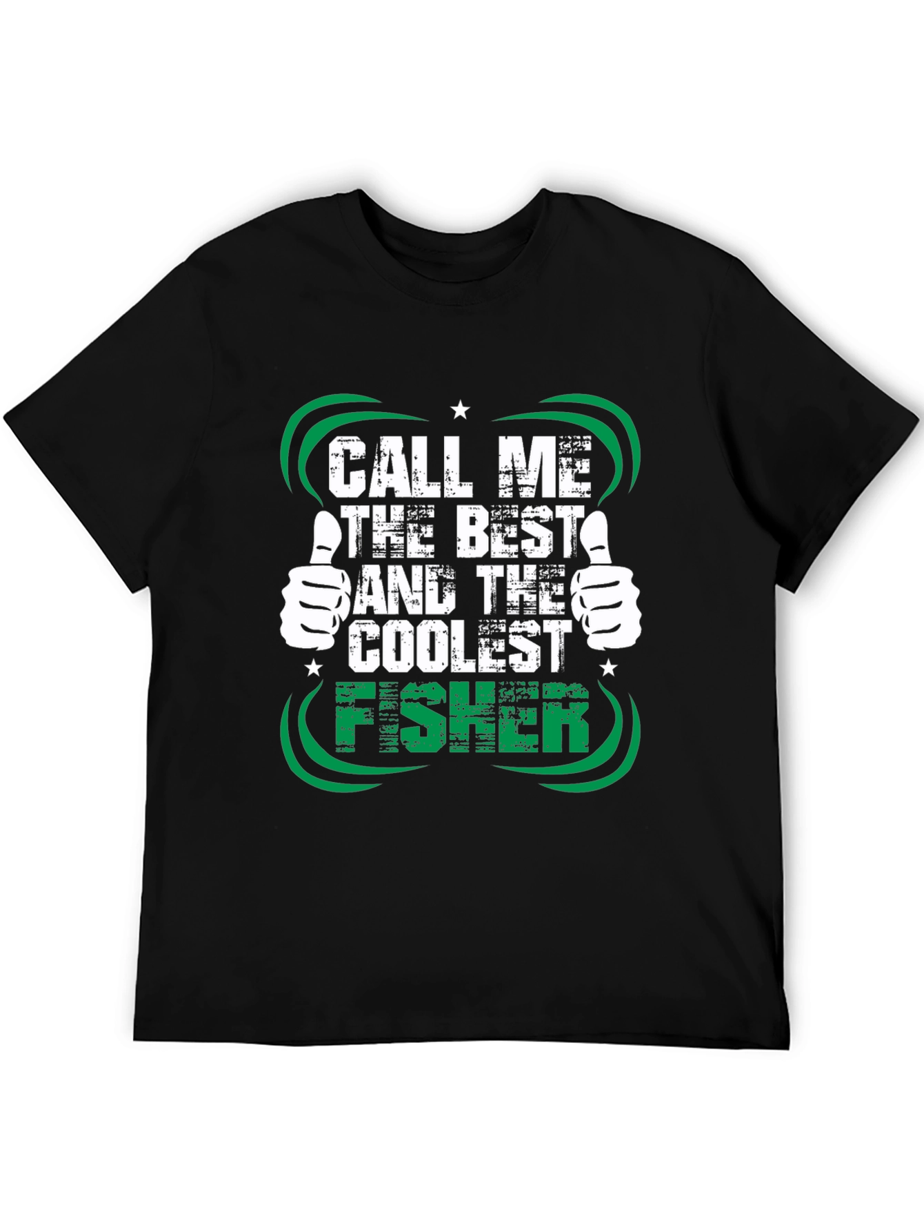 Best Fisher Graphic T-Shirt - Fishing Lover Tee