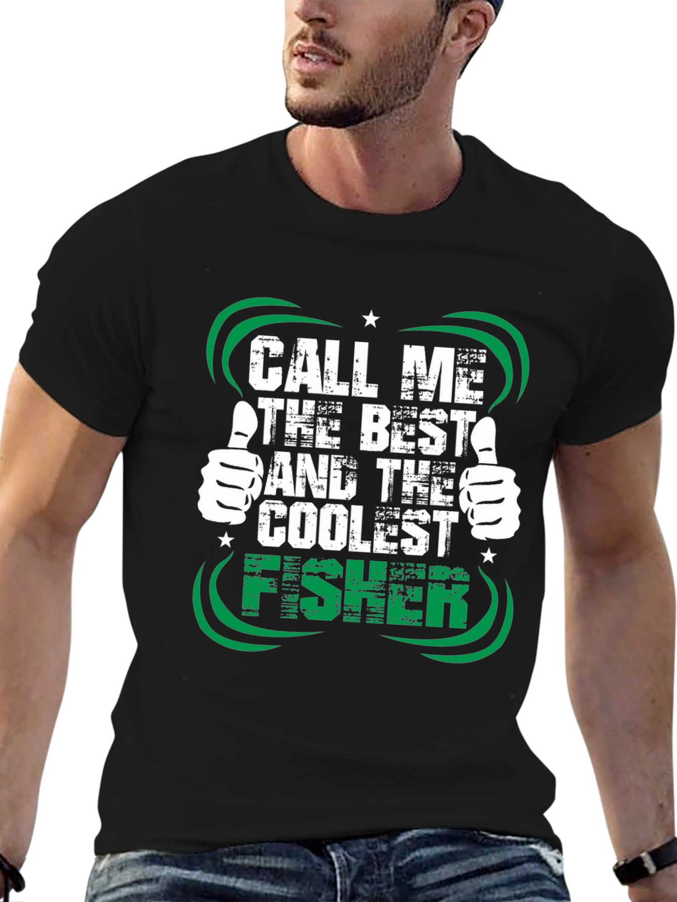 Best Fisher Graphic T-Shirt - Fishing Lover Tee