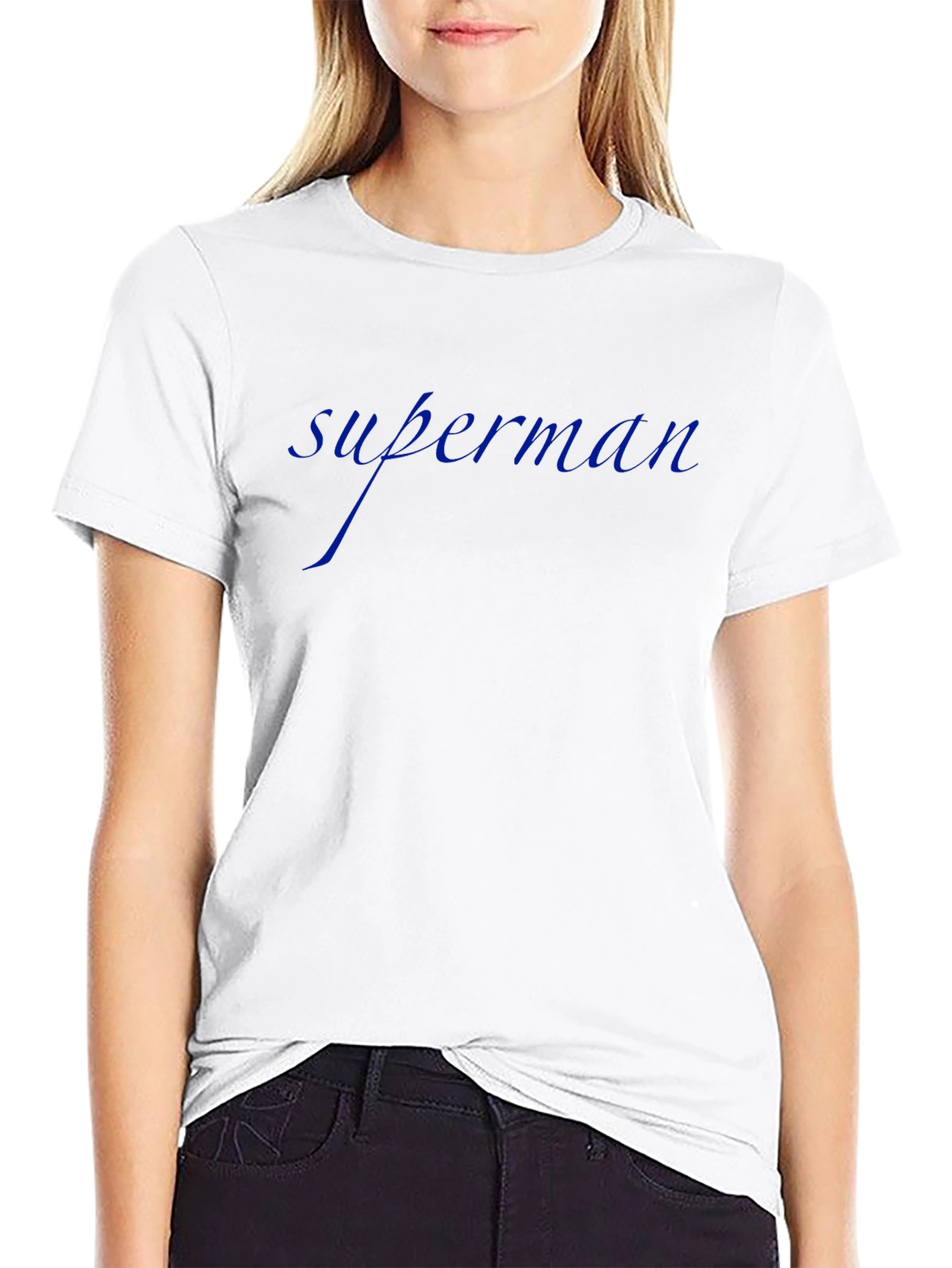 Superman Graphic Tee - Mens Black T-Shirt