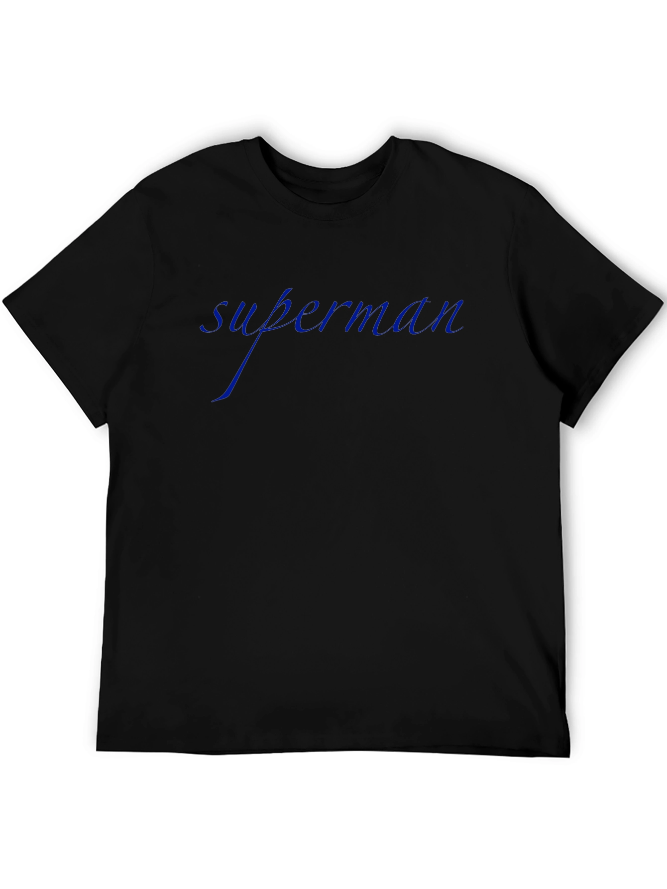 Superman Graphic Tee - Mens Black T-Shirt