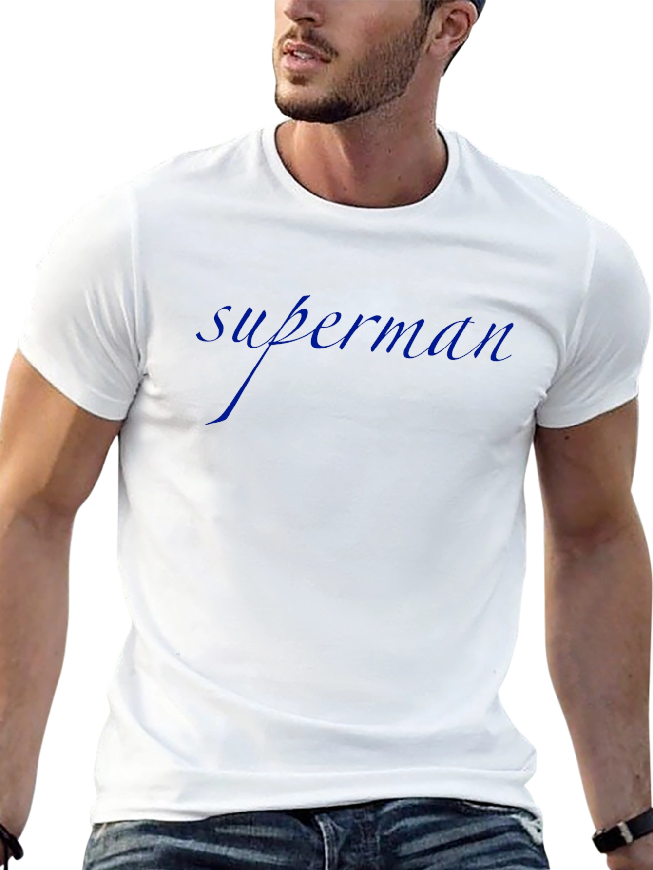 Superman Graphic Tee - Mens Black T-Shirt