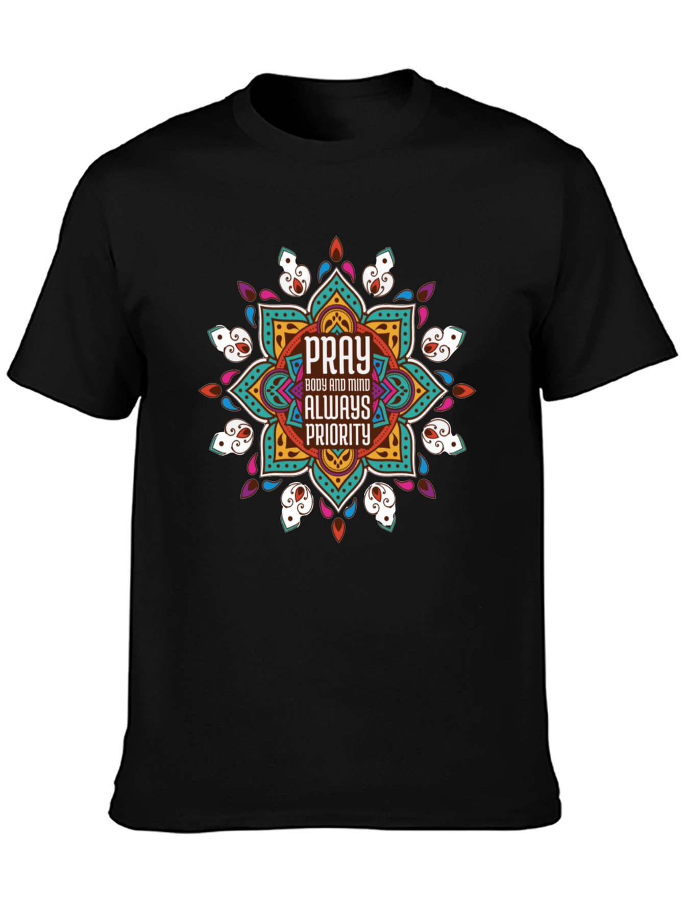 Pray Body and Mind Graphic Tee