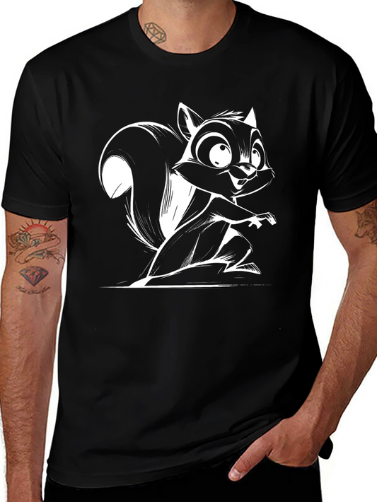 Black Squirrel Graphic Tee