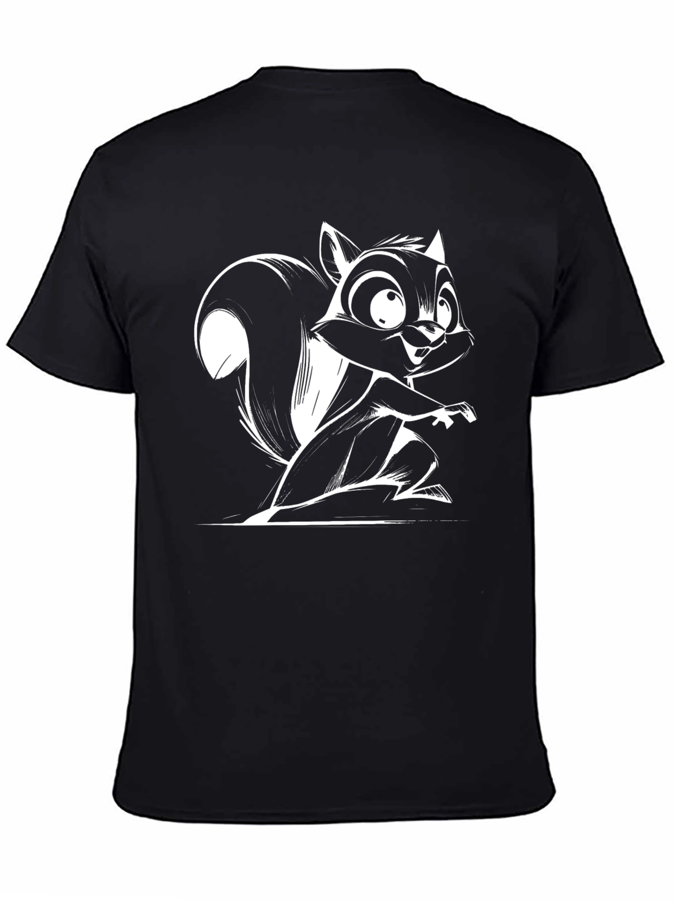 Black Squirrel Graphic Tee