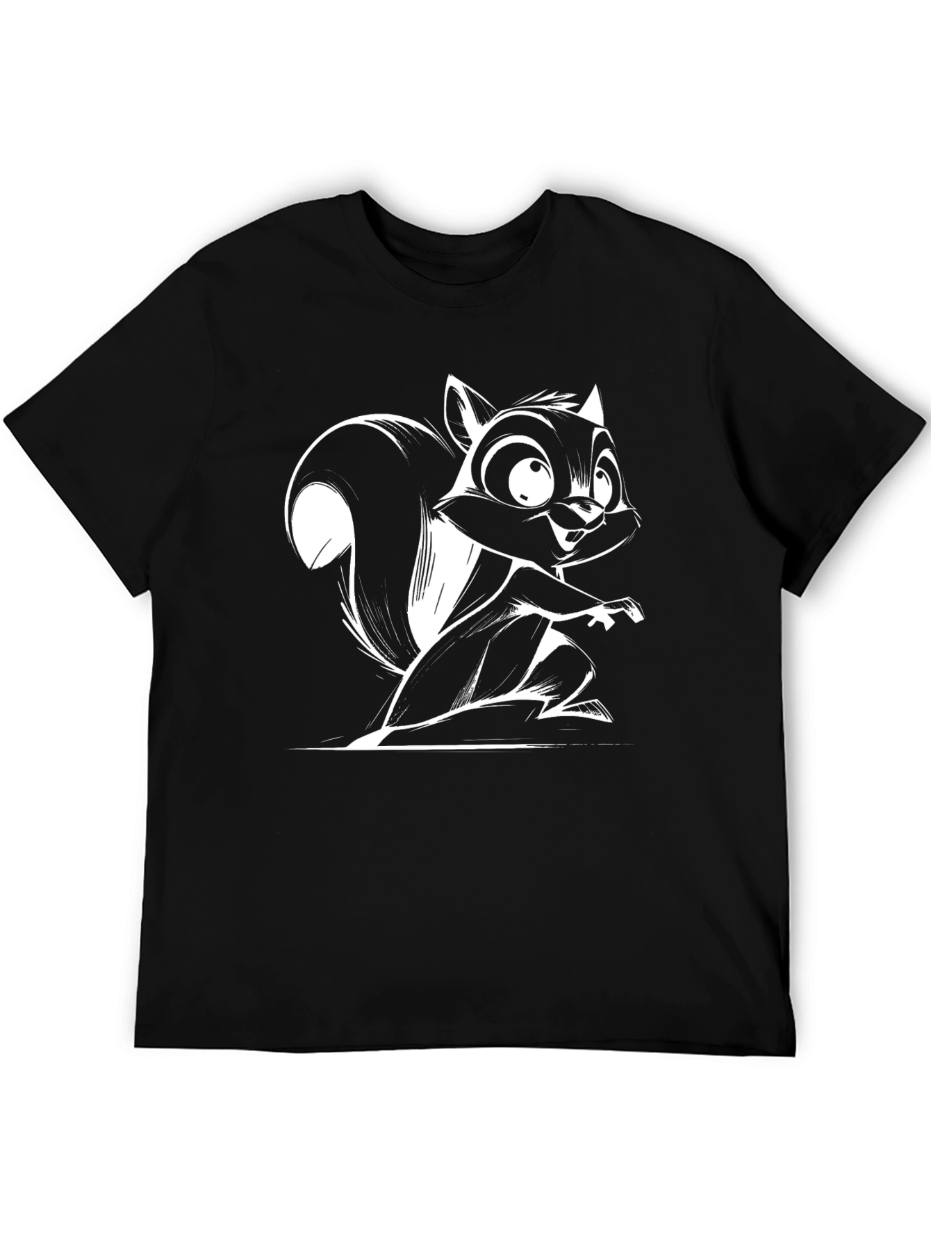 Black Squirrel Graphic Tee