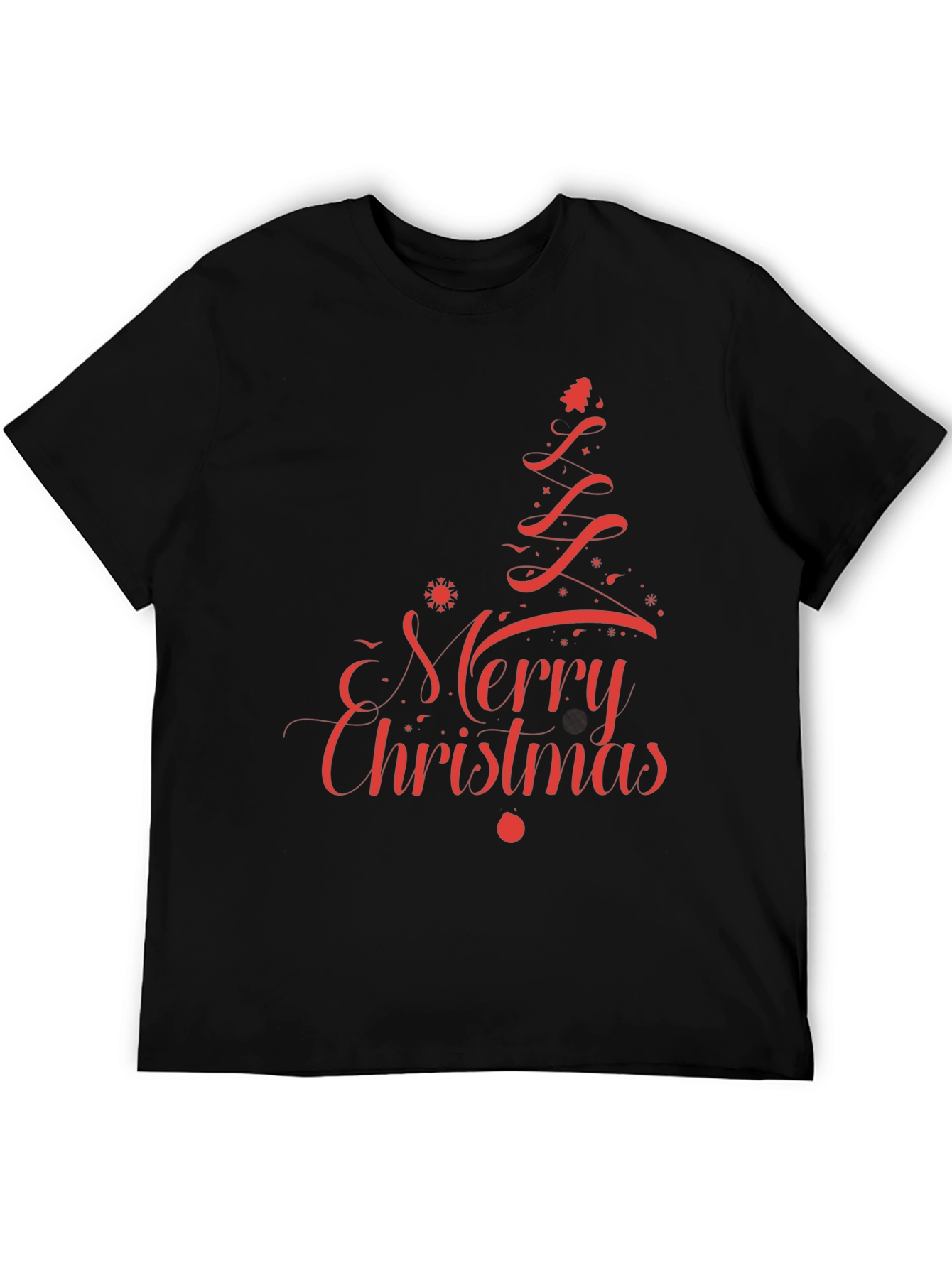 Merry Christmas Graphic Tee - Holiday T-Shirt