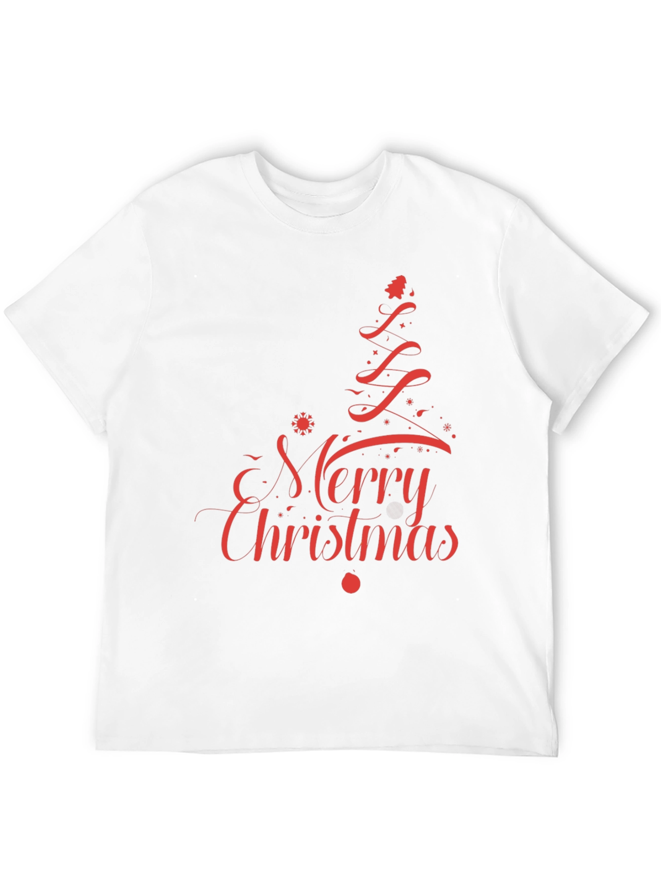 Merry Christmas Graphic Tee - Holiday T-Shirt