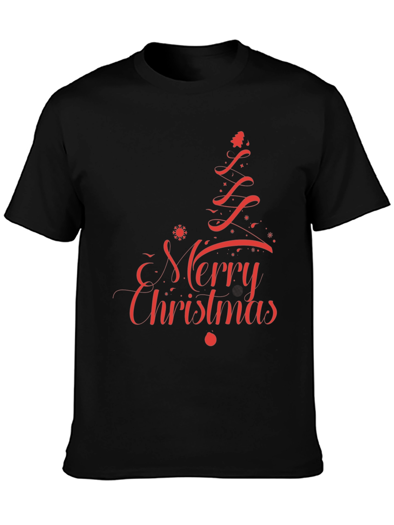 Merry Christmas Graphic Tee - Holiday T-Shirt