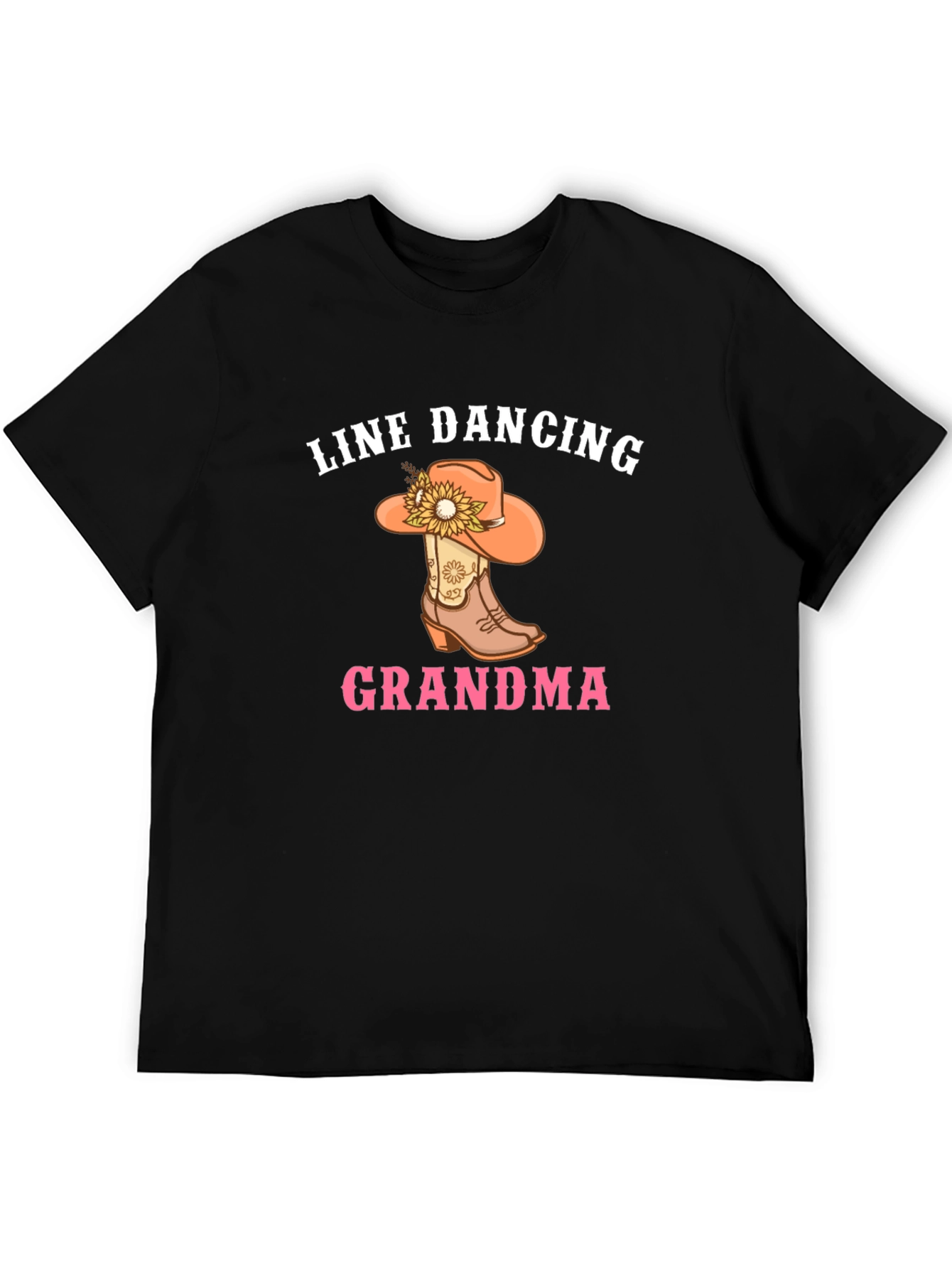 Line Dancing Grandma Graphic Tee