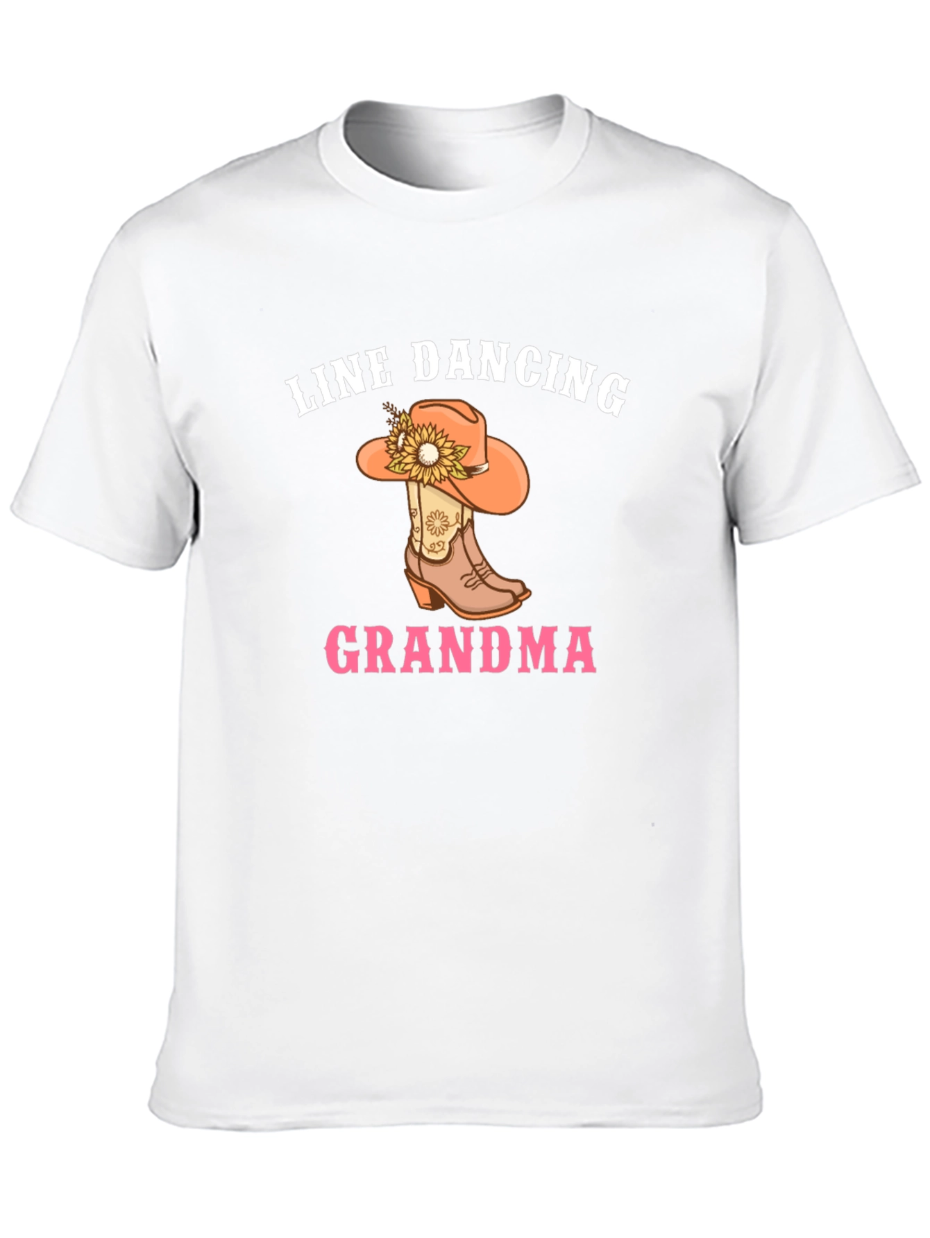 Line Dancing Grandma Graphic Tee