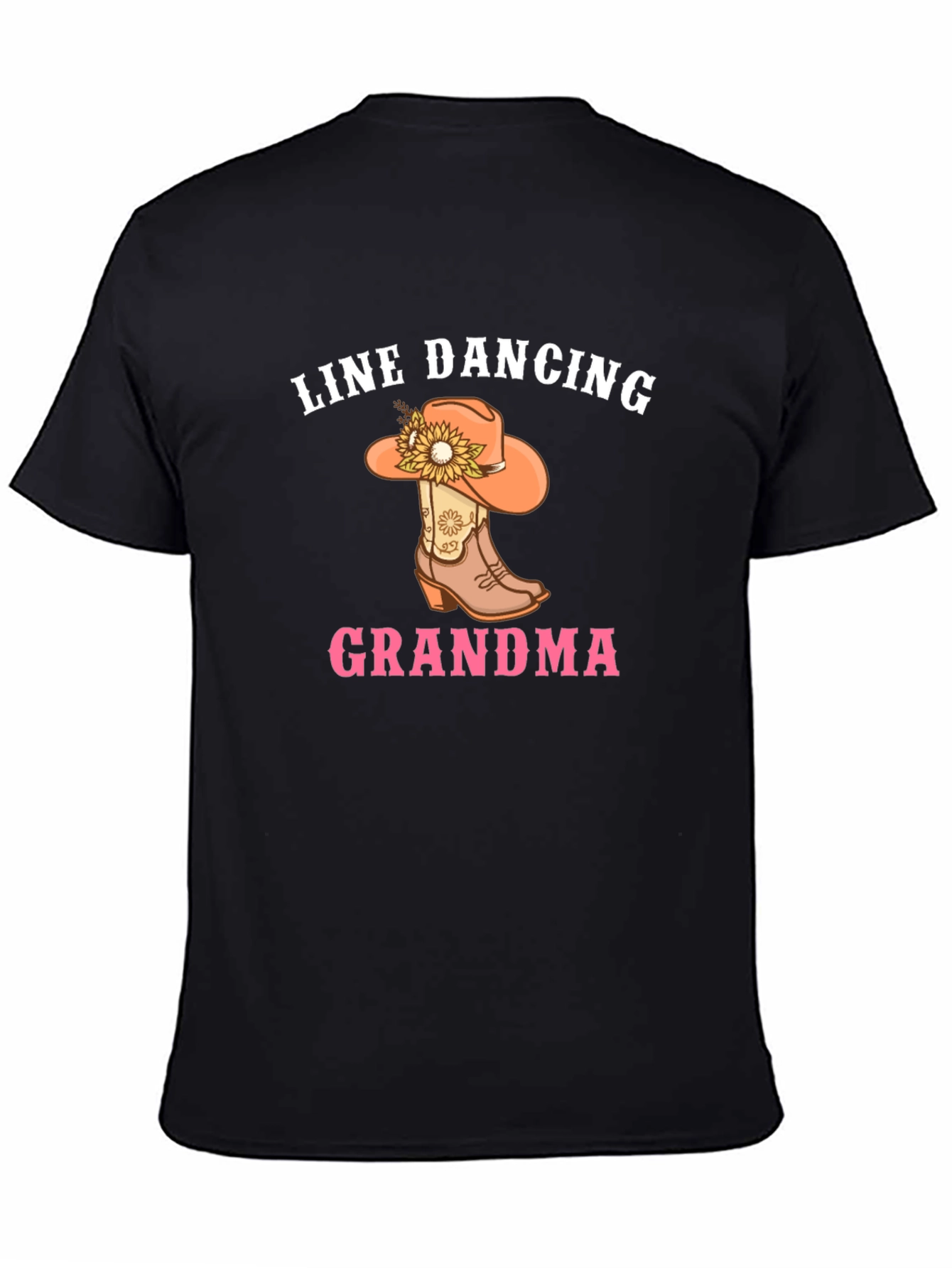 Line Dancing Grandma Graphic Tee