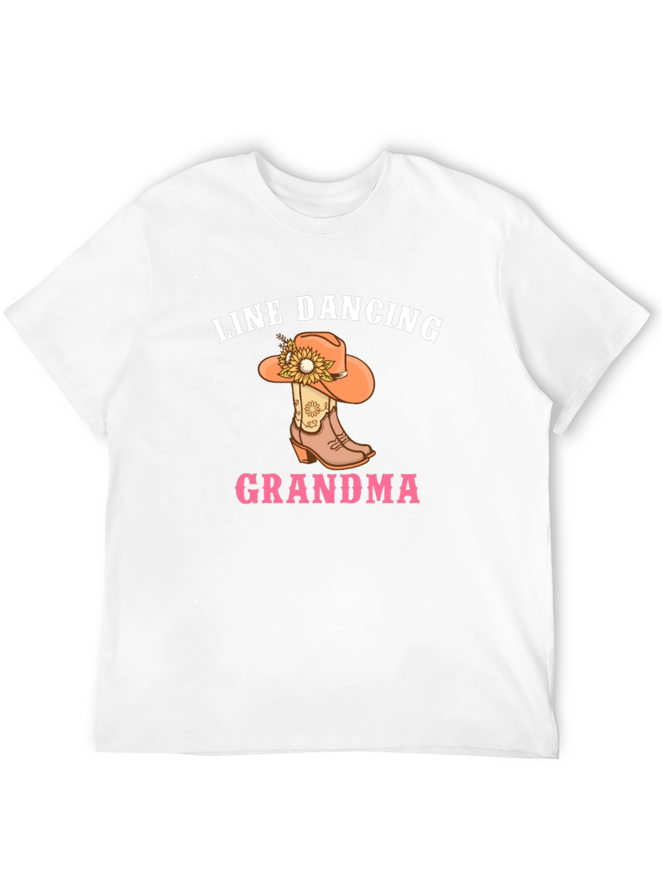 Line Dancing Grandma Graphic Tee