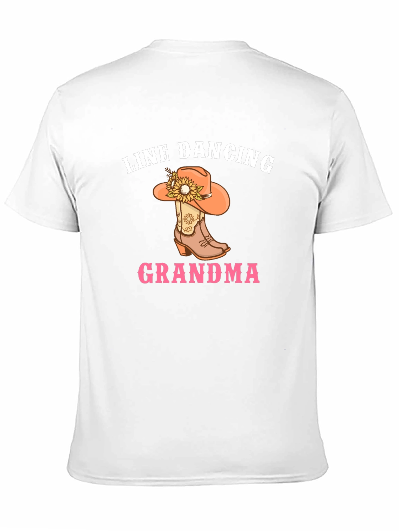 Line Dancing Grandma Graphic Tee