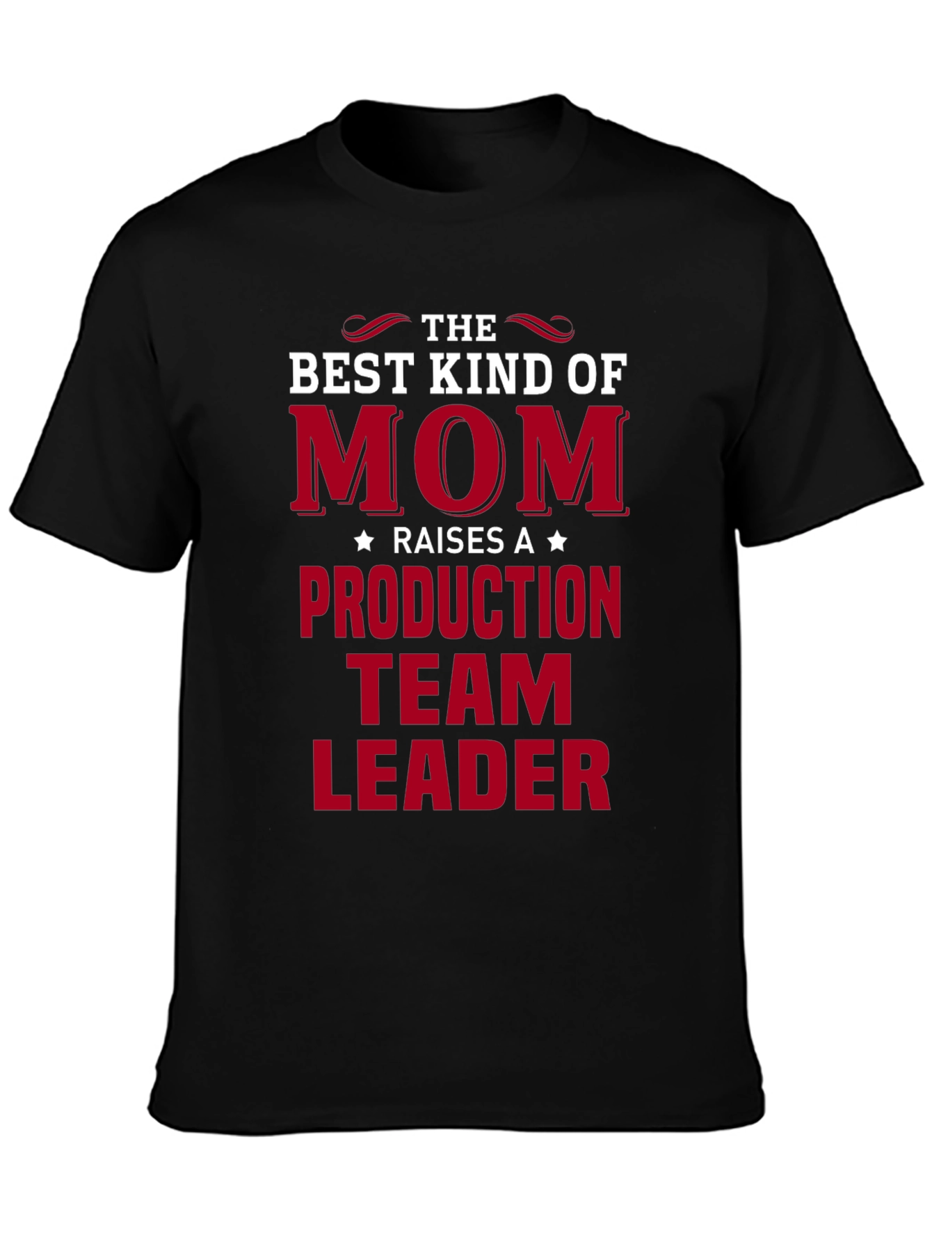 Production Team Leader Mom Graphic Tee