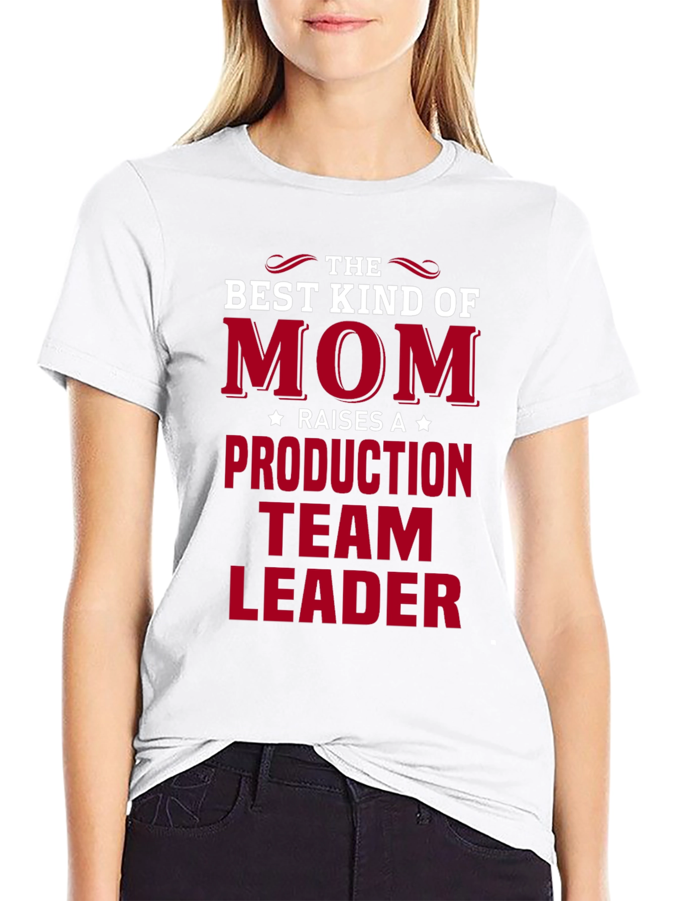 Production Team Leader Mom Graphic Tee