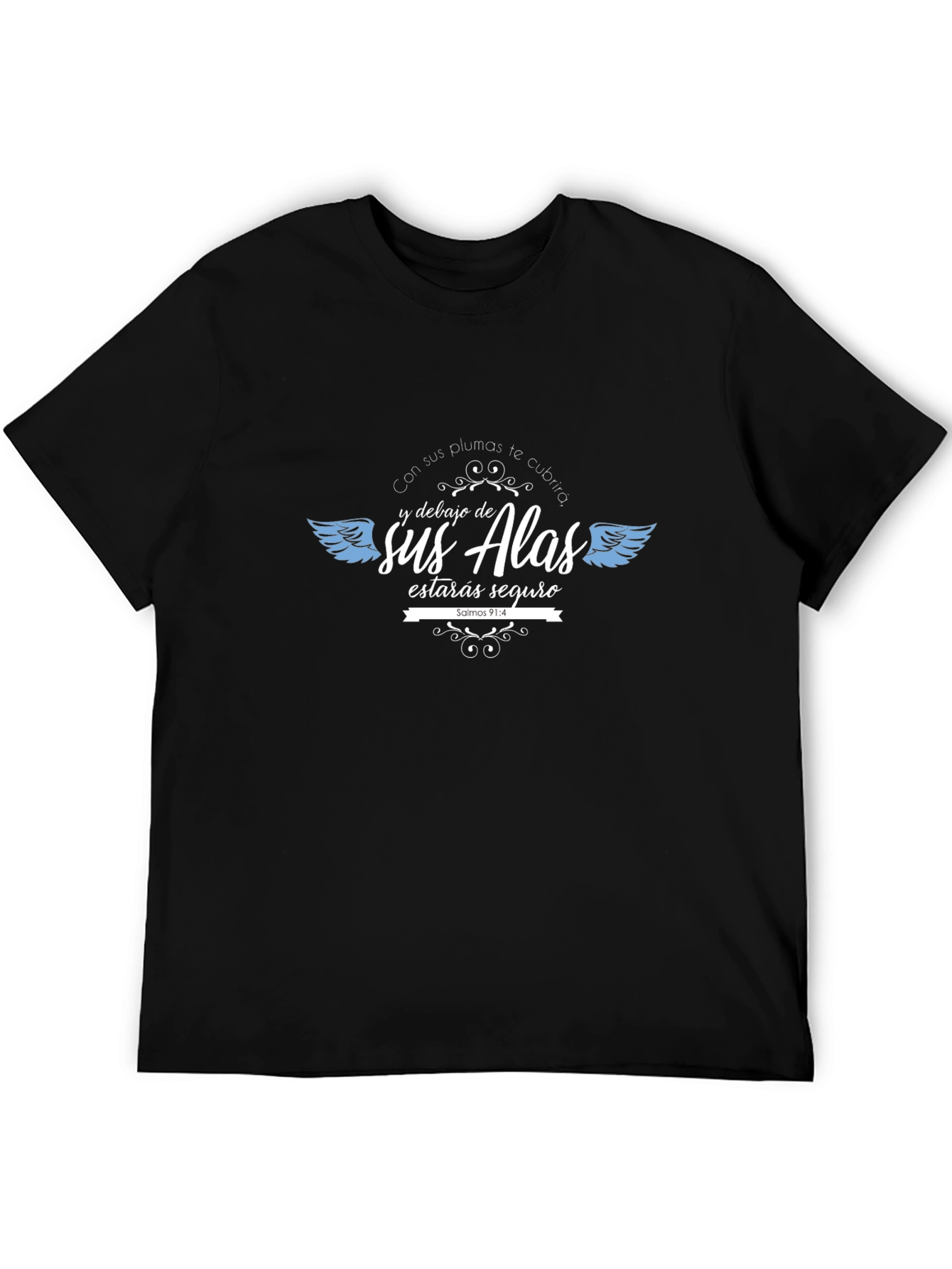 Wings of Protection T-Shirt - Psalm 91:4