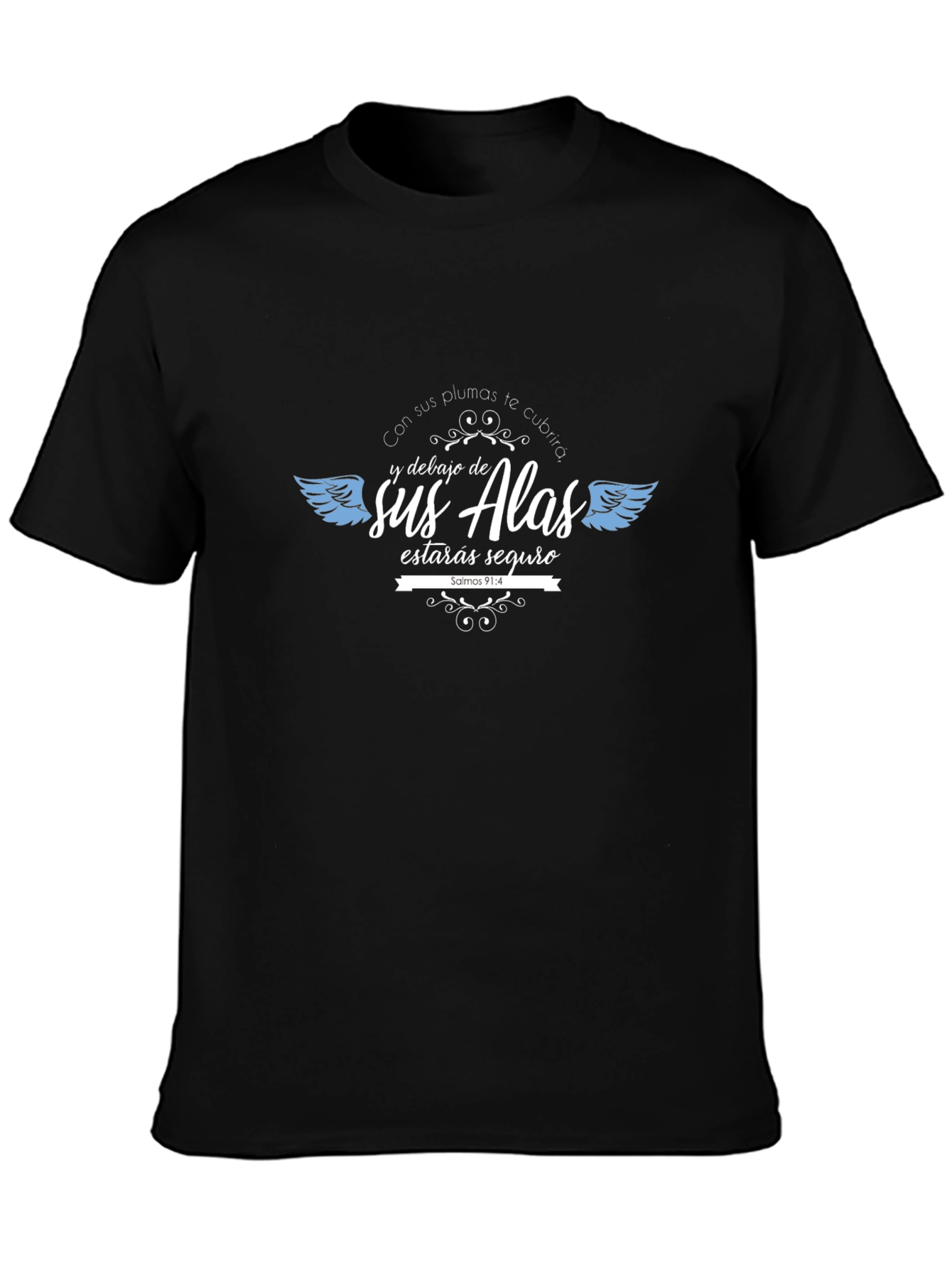 Wings of Protection T-Shirt - Psalm 91:4