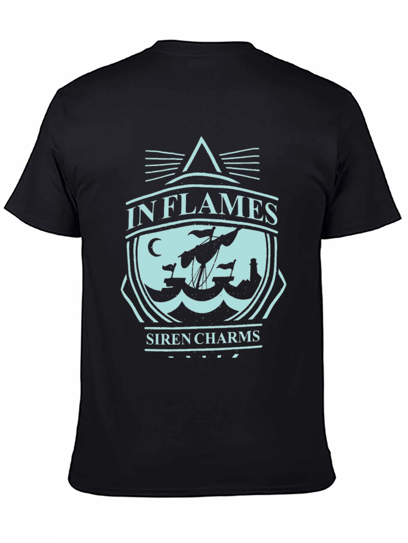 In Flames Siren Charms Black T-Shirt - Band Merch