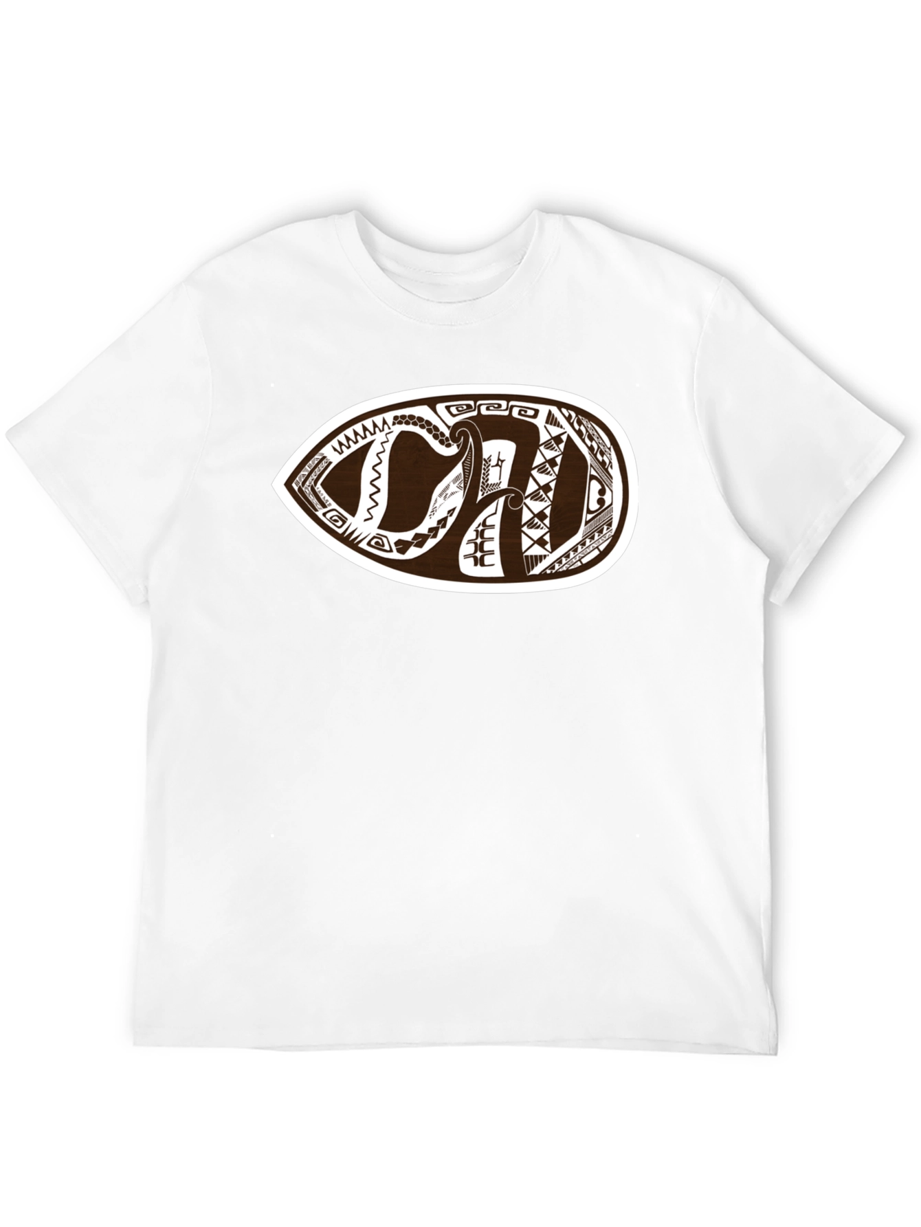 Tribal Tattoo Graphic Black T-Shirt