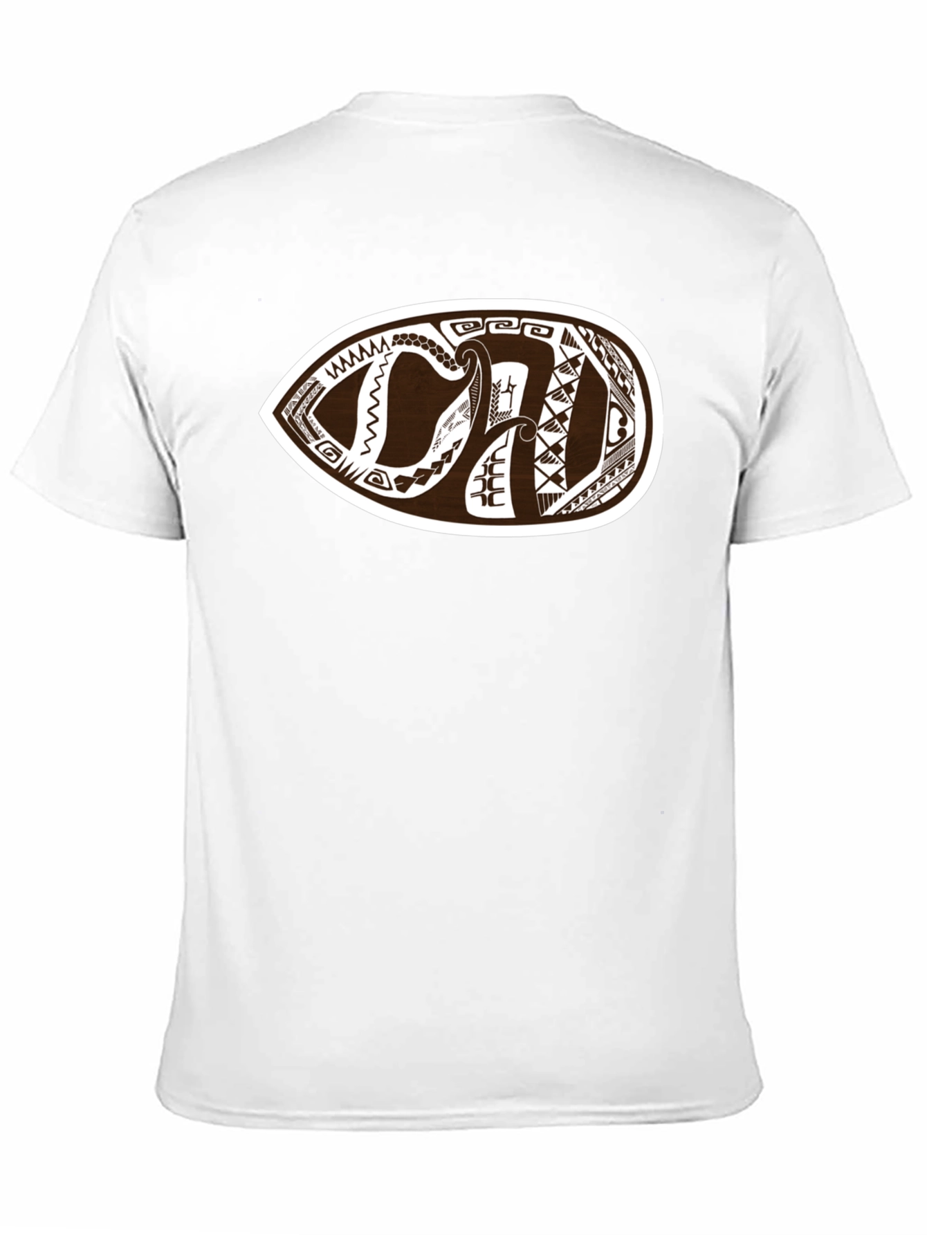 Tribal Tattoo Graphic Black T-Shirt